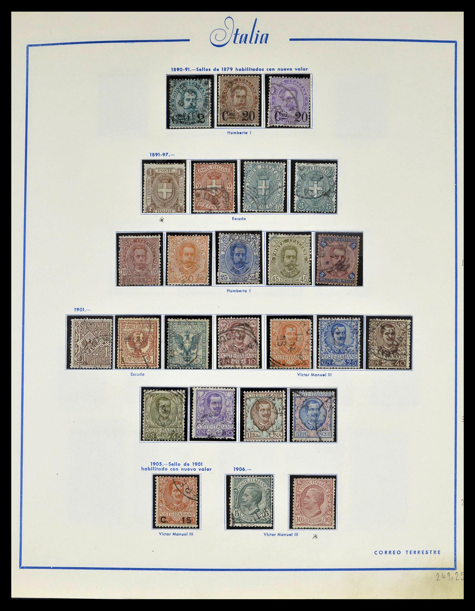 39242 0008 - Stamp collection 39242 Italy 1862-1980.
