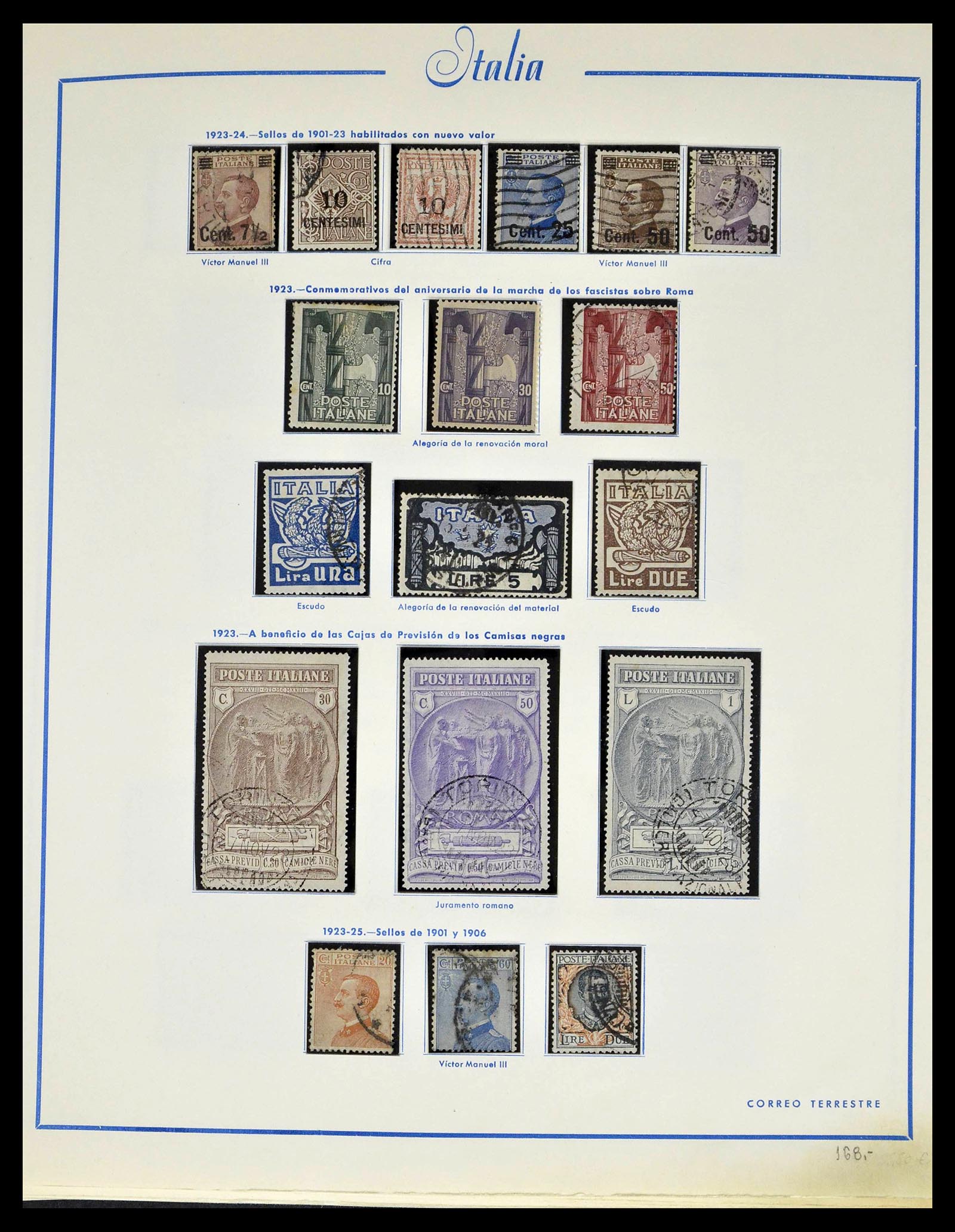 39242 0012 - Stamp collection 39242 Italy 1862-1980.