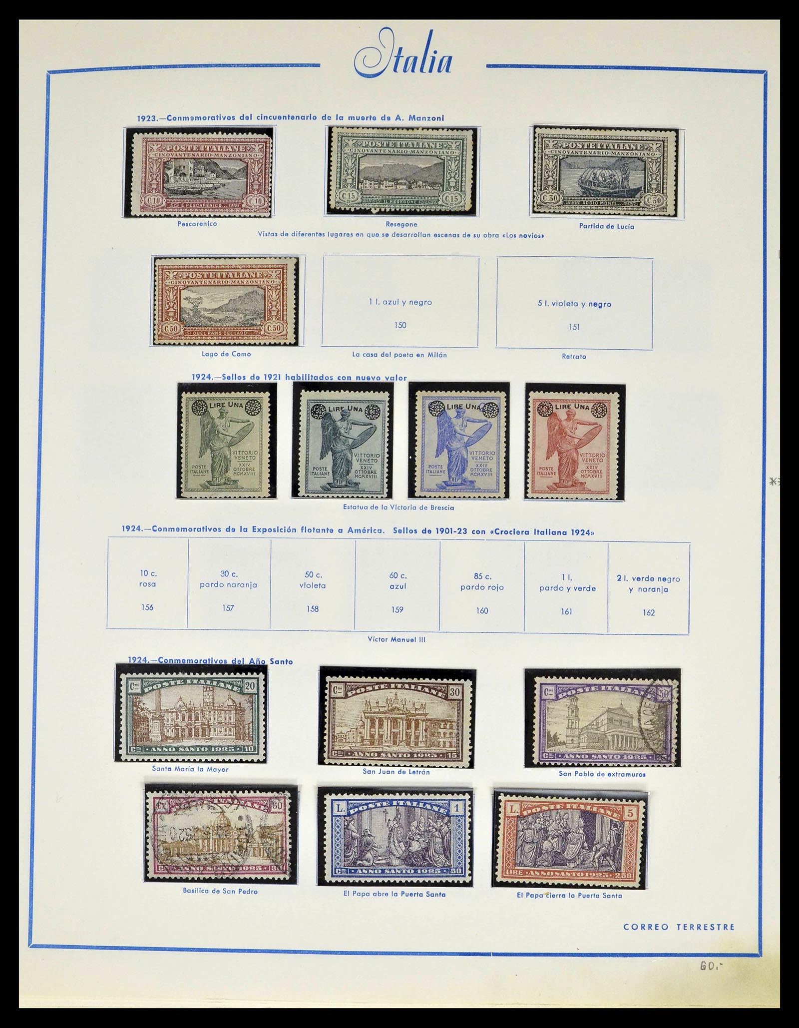 39242 0013 - Stamp collection 39242 Italy 1862-1980.