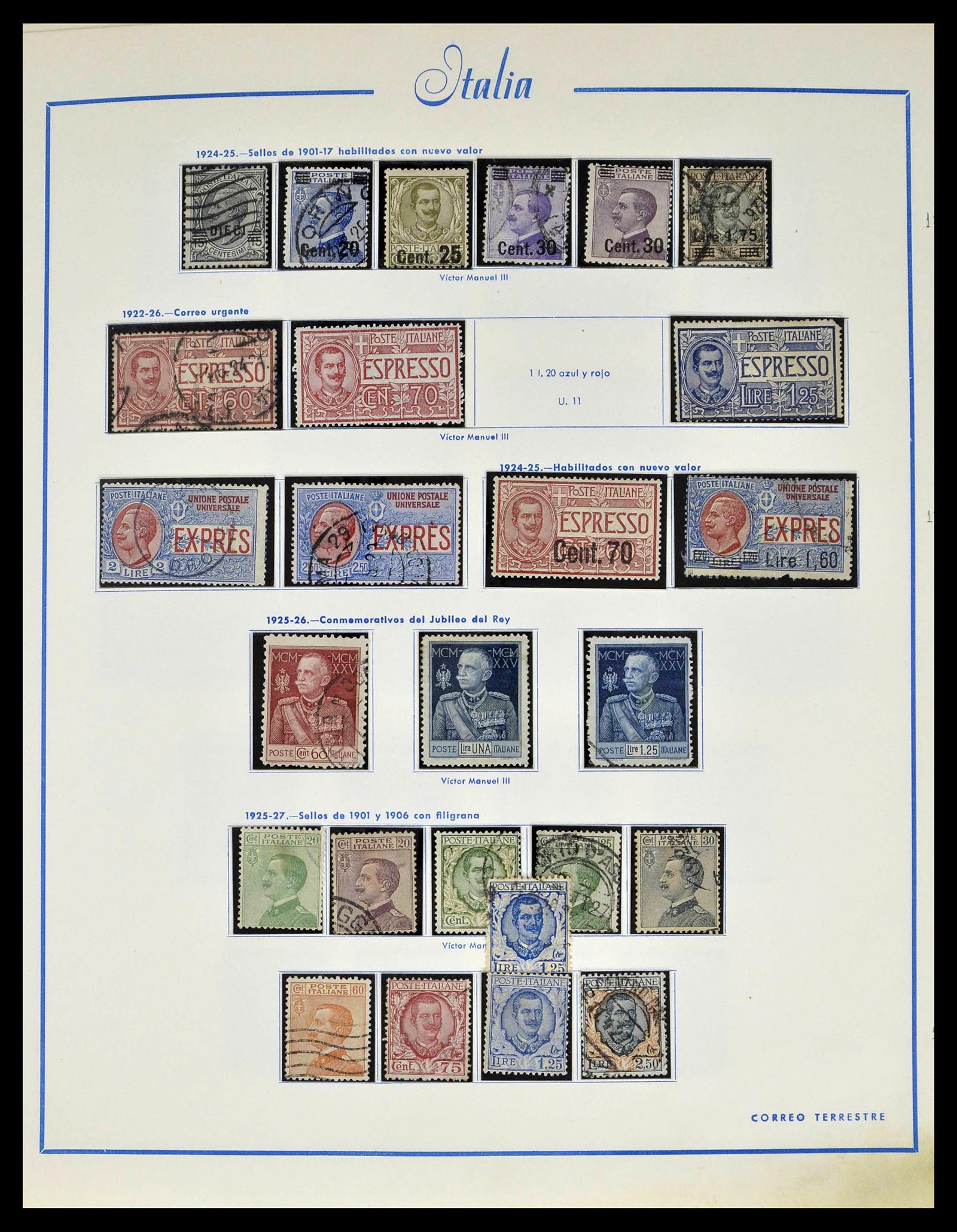 39242 0014 - Stamp collection 39242 Italy 1862-1980.