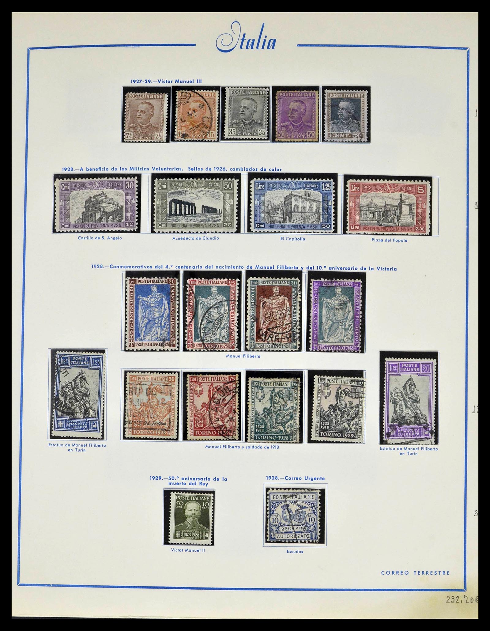 39242 0016 - Stamp collection 39242 Italy 1862-1980.