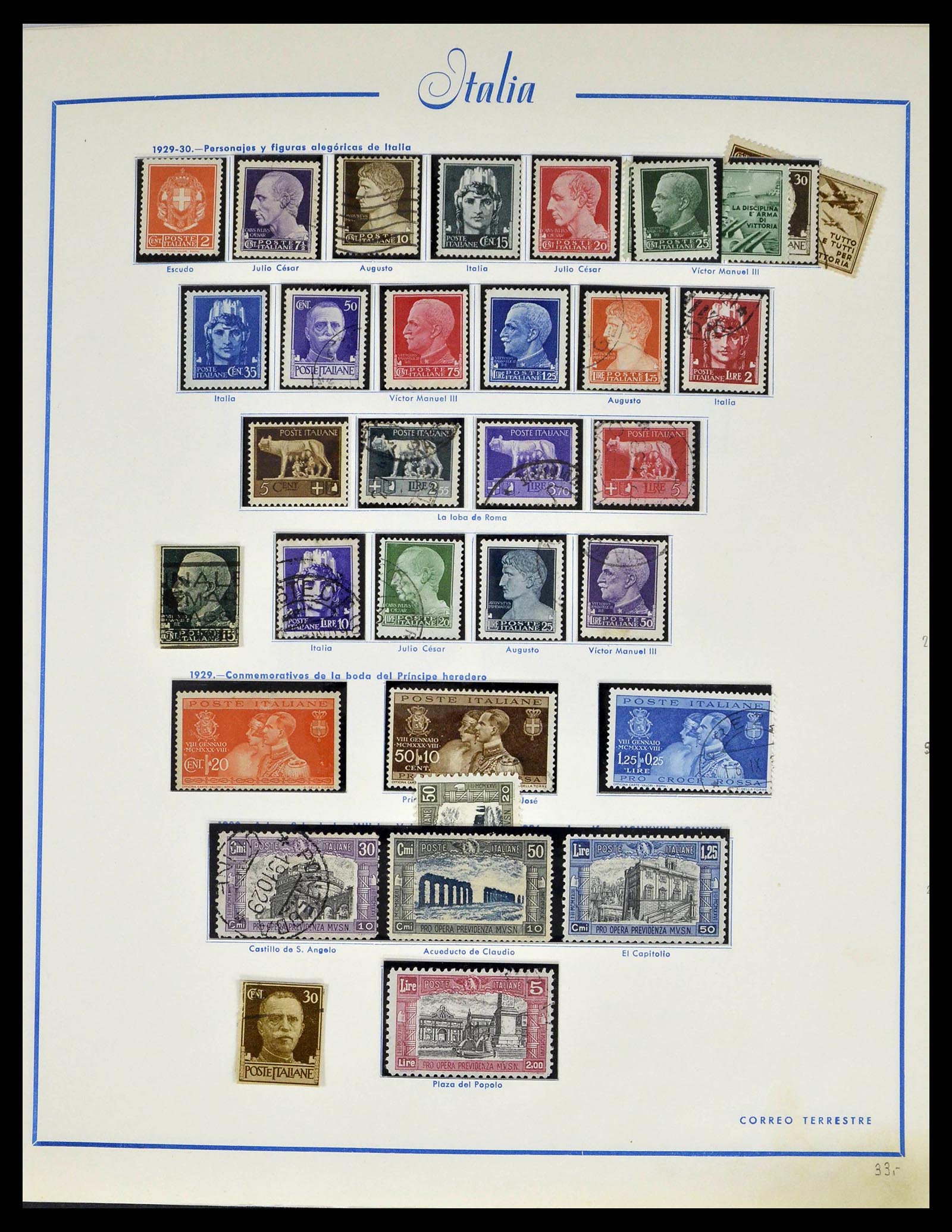 39242 0017 - Stamp collection 39242 Italy 1862-1980.