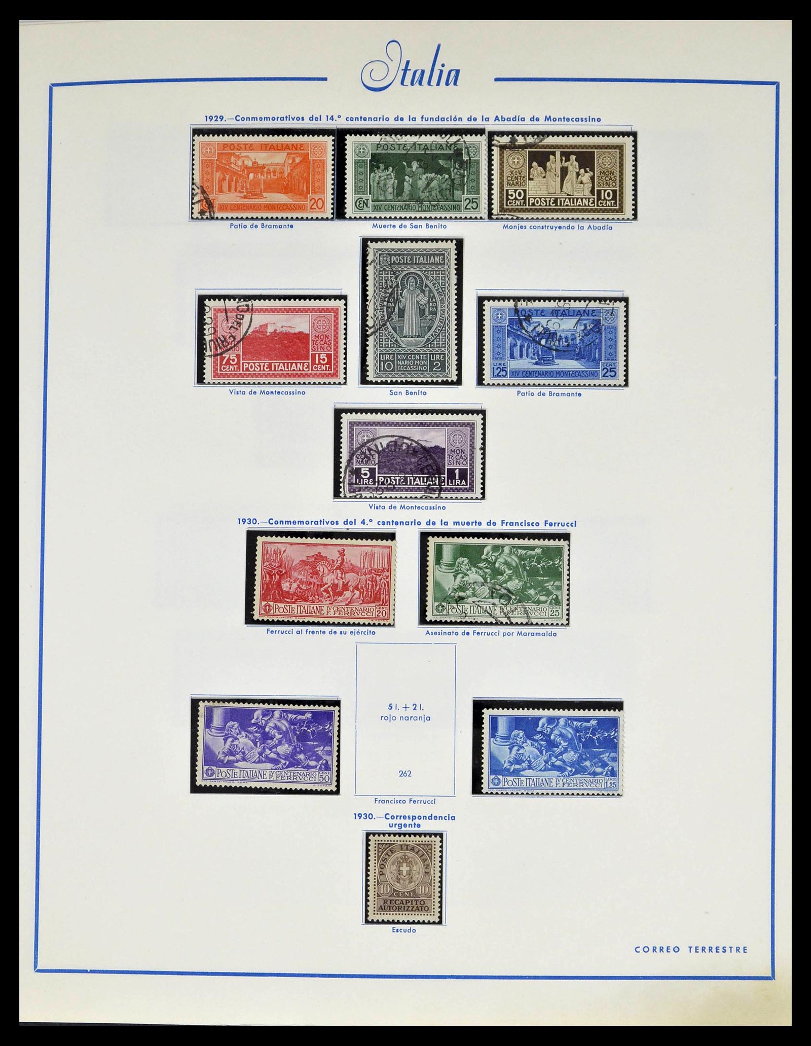 39242 0018 - Stamp collection 39242 Italy 1862-1980.