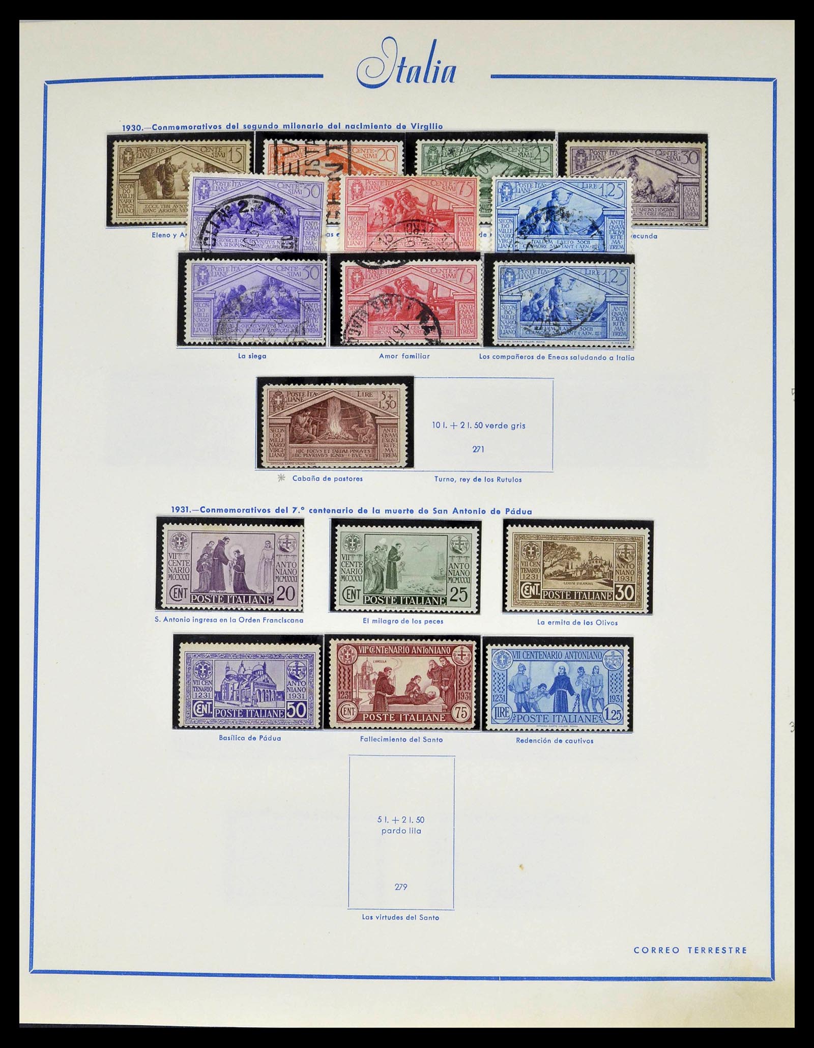 39242 0019 - Stamp collection 39242 Italy 1862-1980.