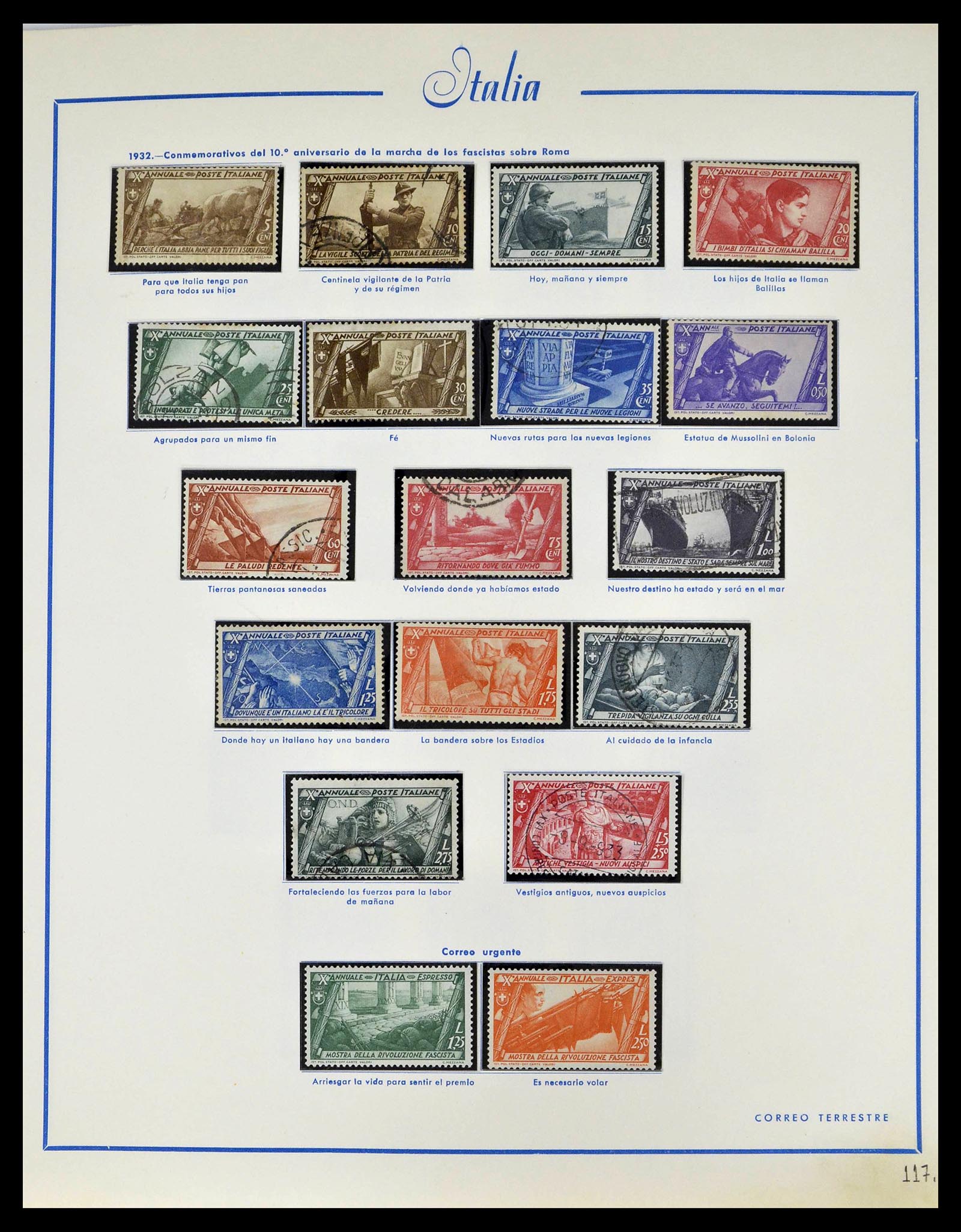 39242 0022 - Stamp collection 39242 Italy 1862-1980.
