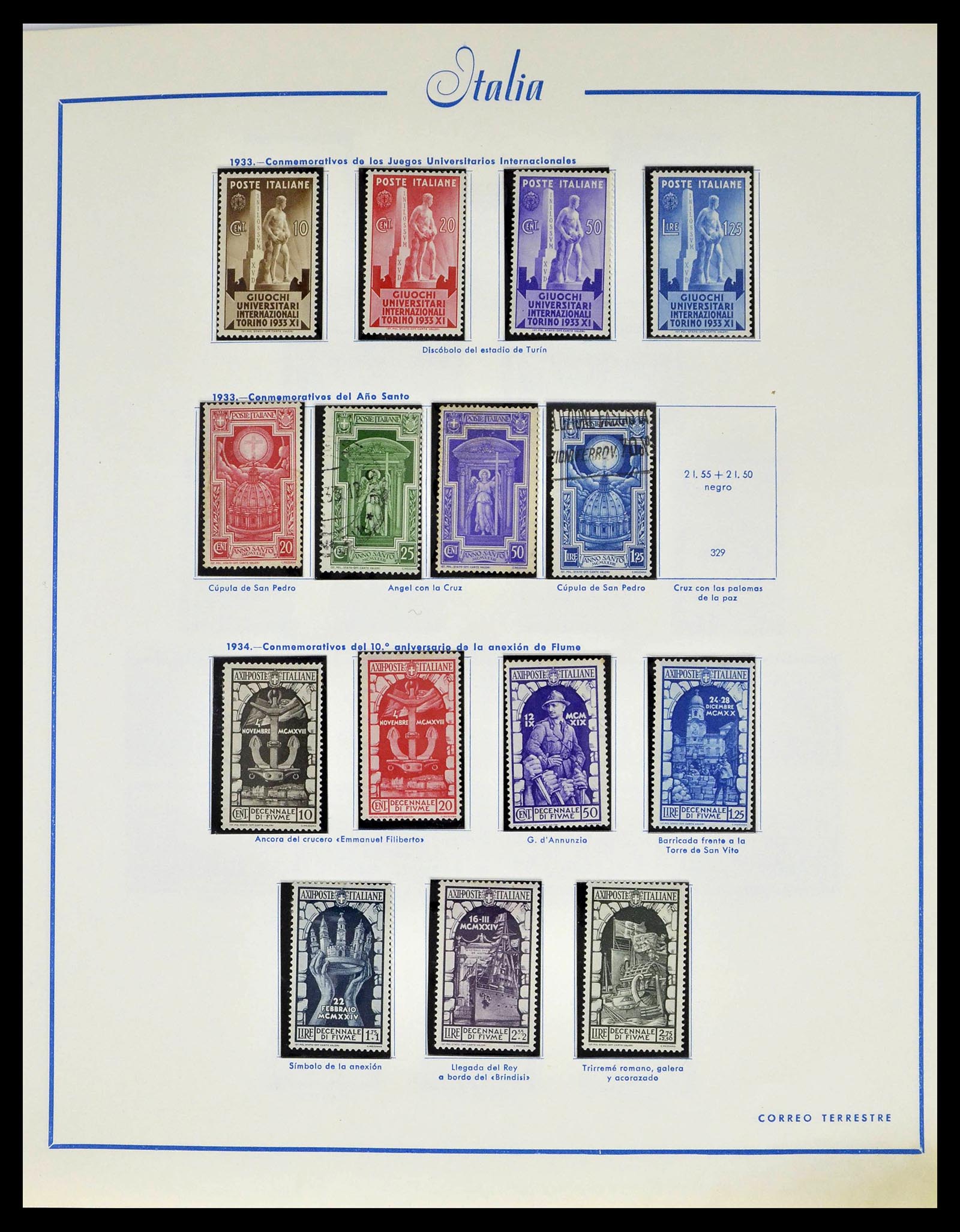 39242 0023 - Stamp collection 39242 Italy 1862-1980.