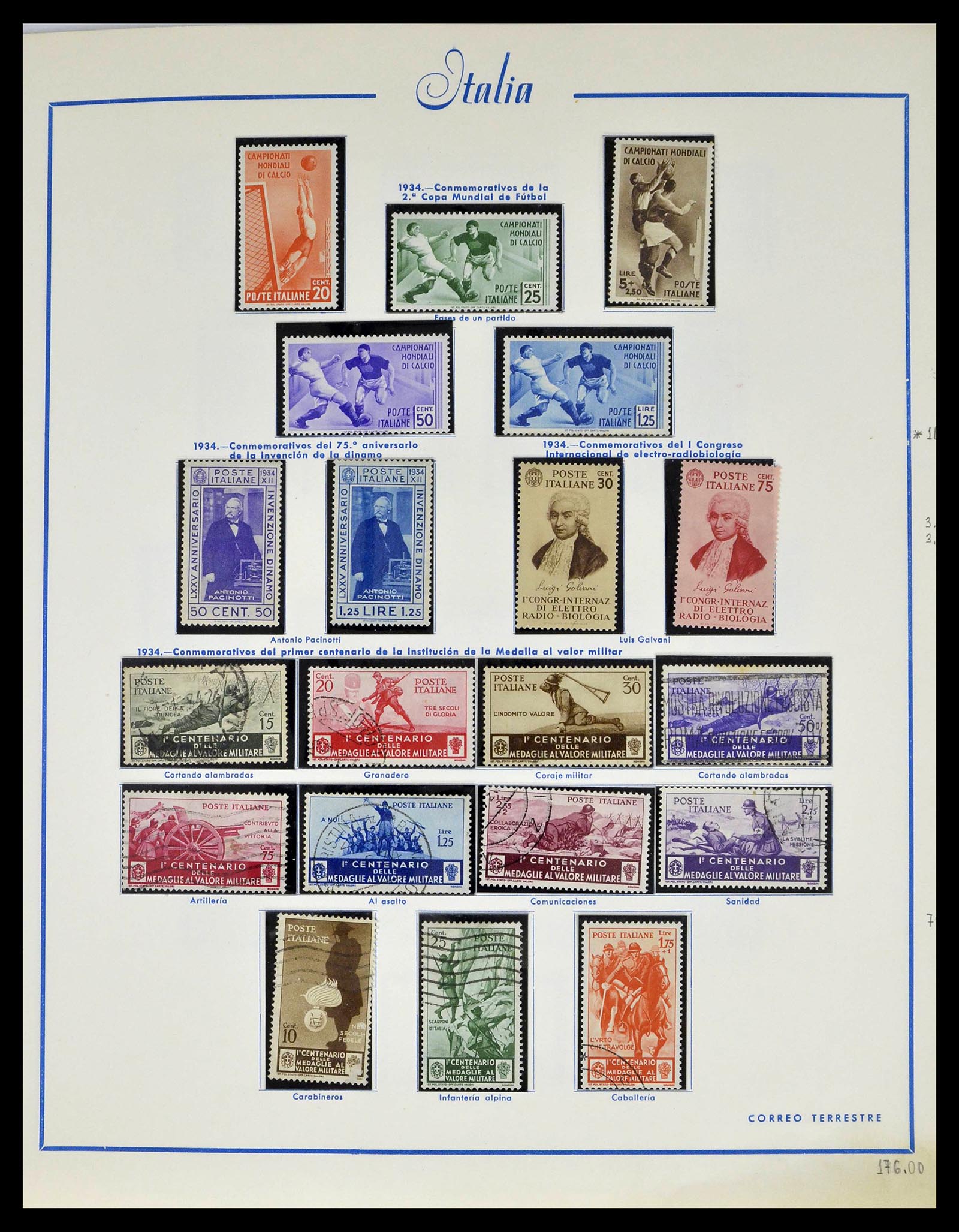 39242 0024 - Stamp collection 39242 Italy 1862-1980.