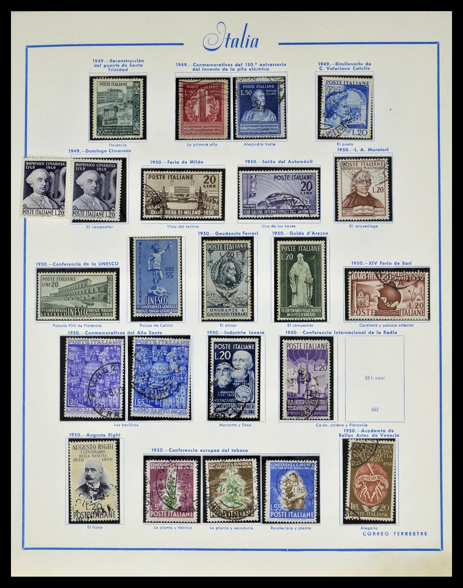39242 0035 - Stamp collection 39242 Italy 1862-1980.