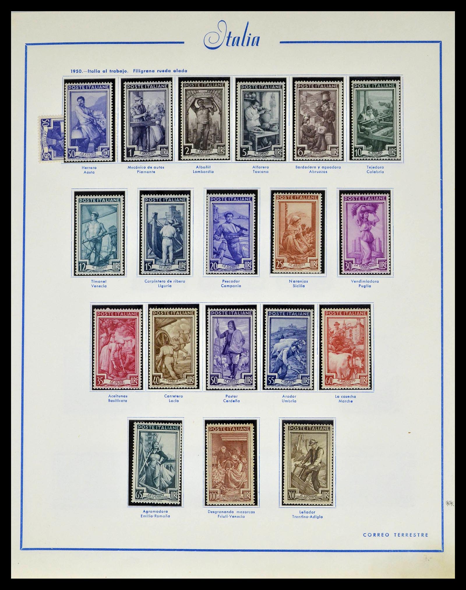 39242 0036 - Stamp collection 39242 Italy 1862-1980.