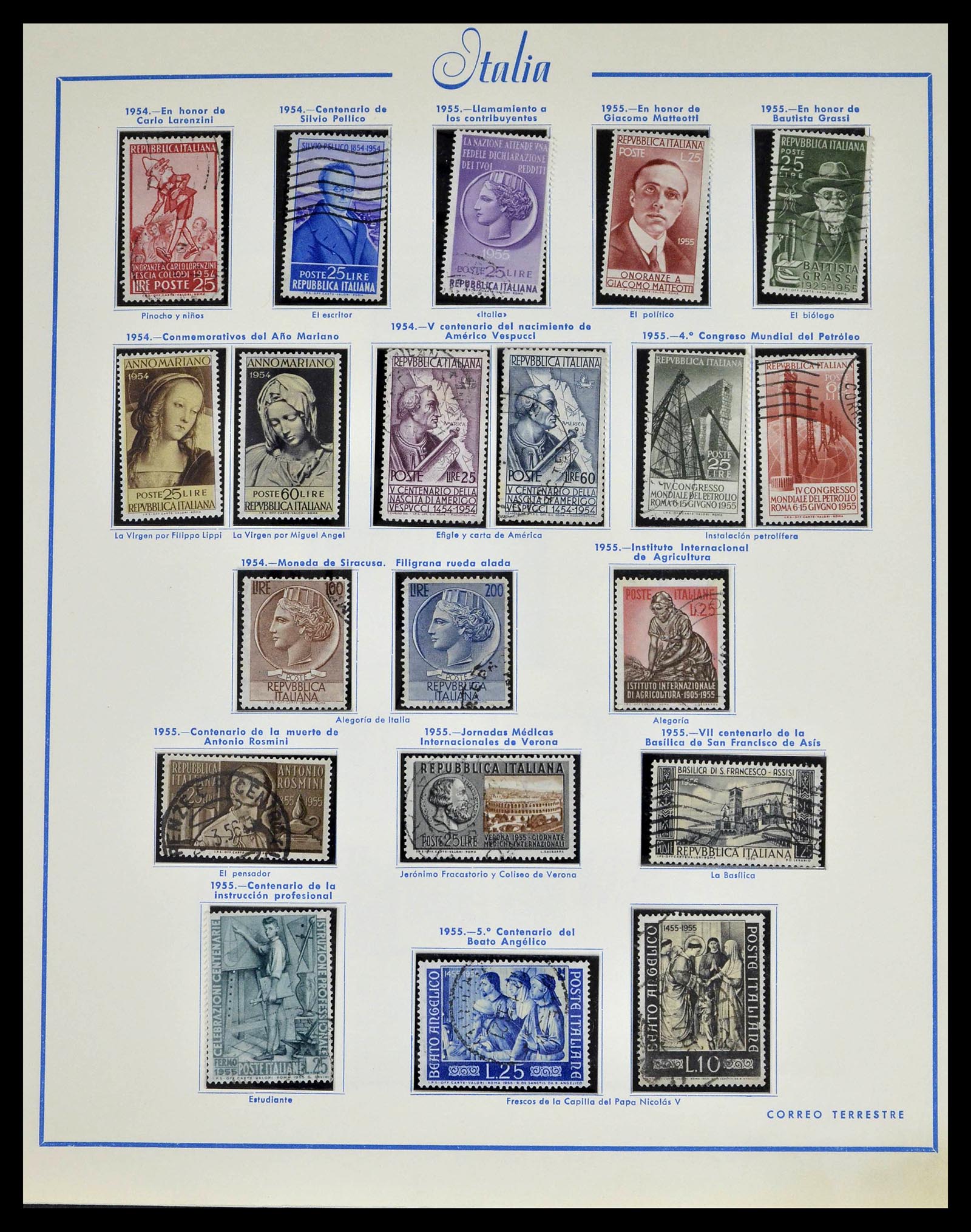 39242 0042 - Stamp collection 39242 Italy 1862-1980.