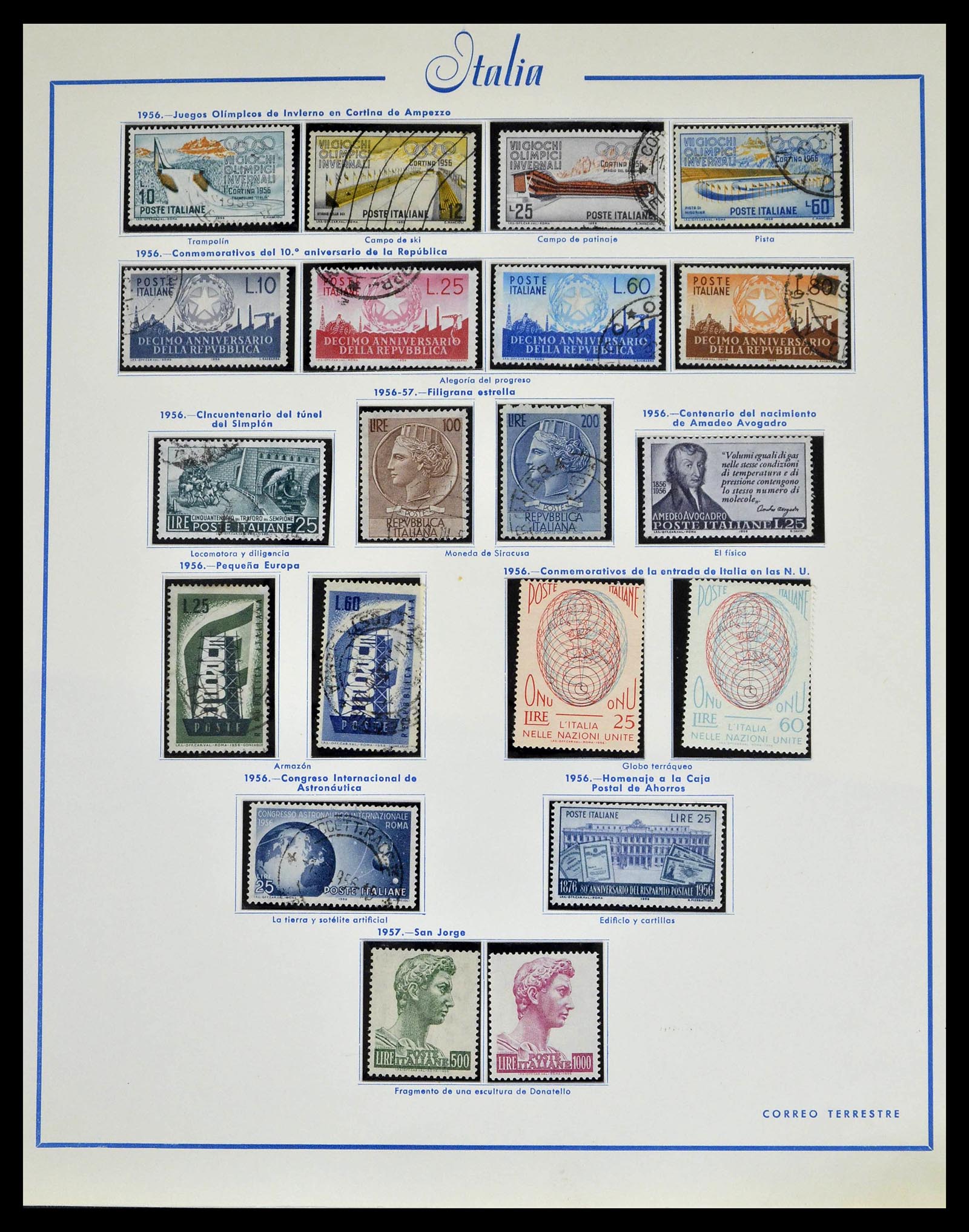 39242 0044 - Stamp collection 39242 Italy 1862-1980.