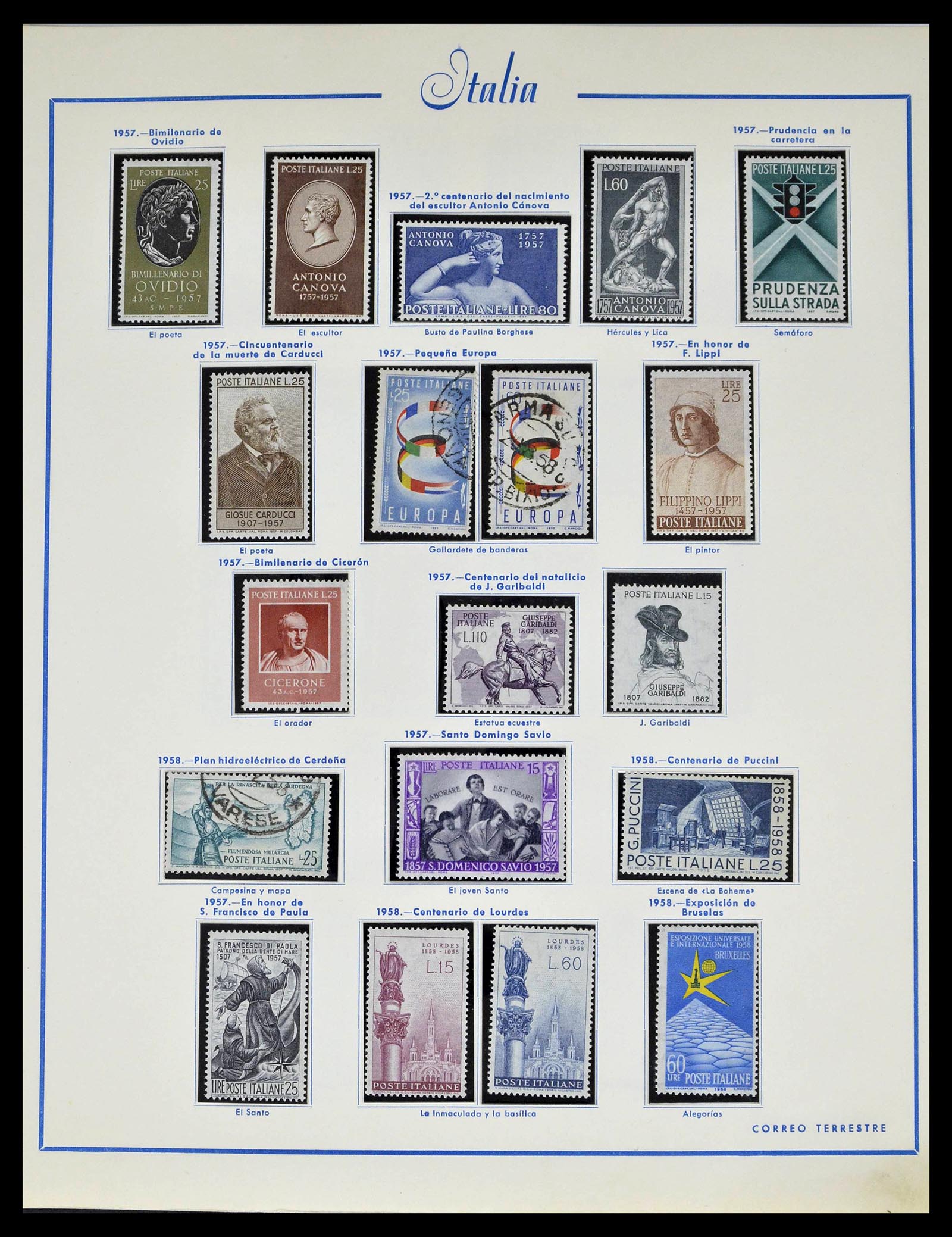 39242 0045 - Stamp collection 39242 Italy 1862-1980.