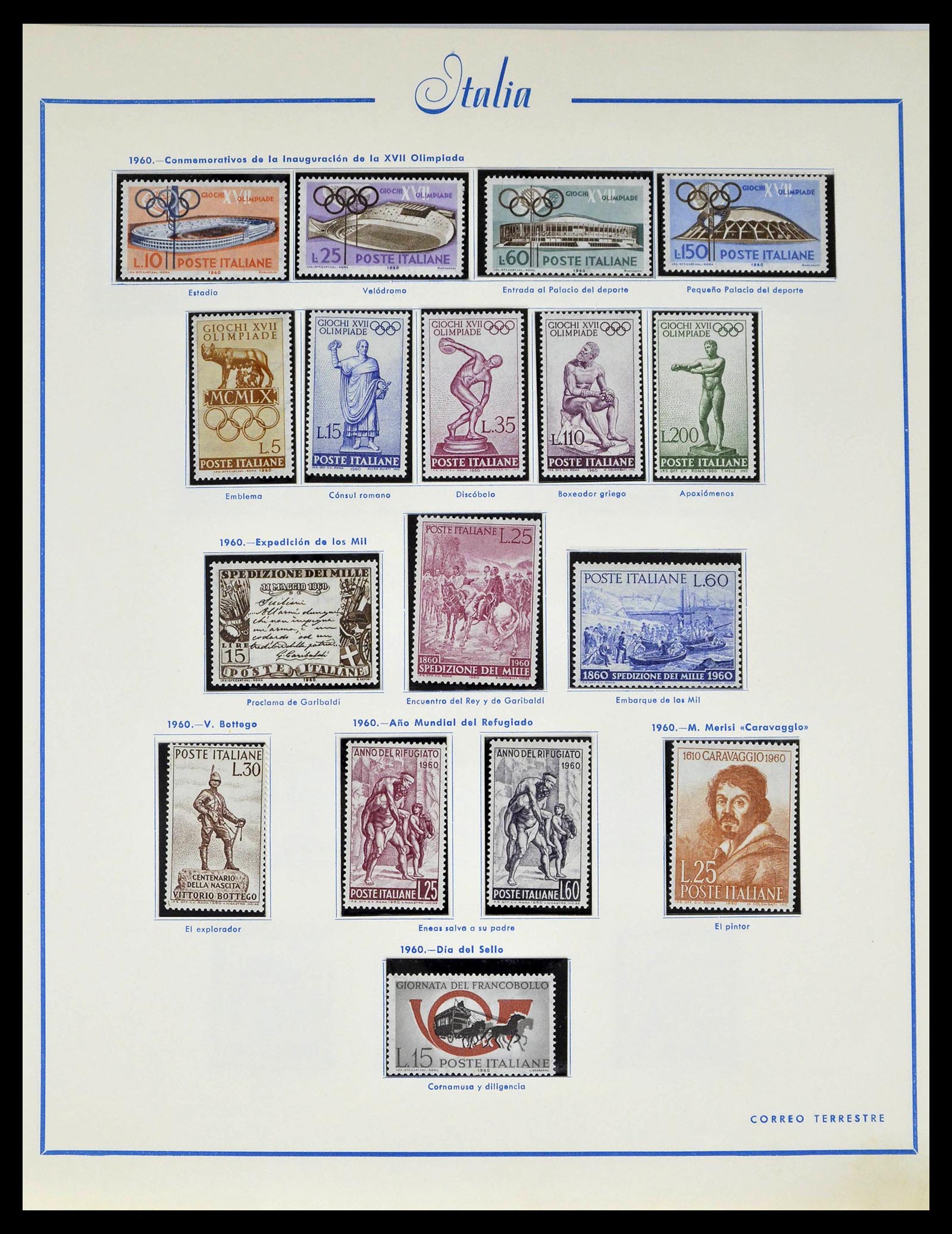 39242 0049 - Stamp collection 39242 Italy 1862-1980.