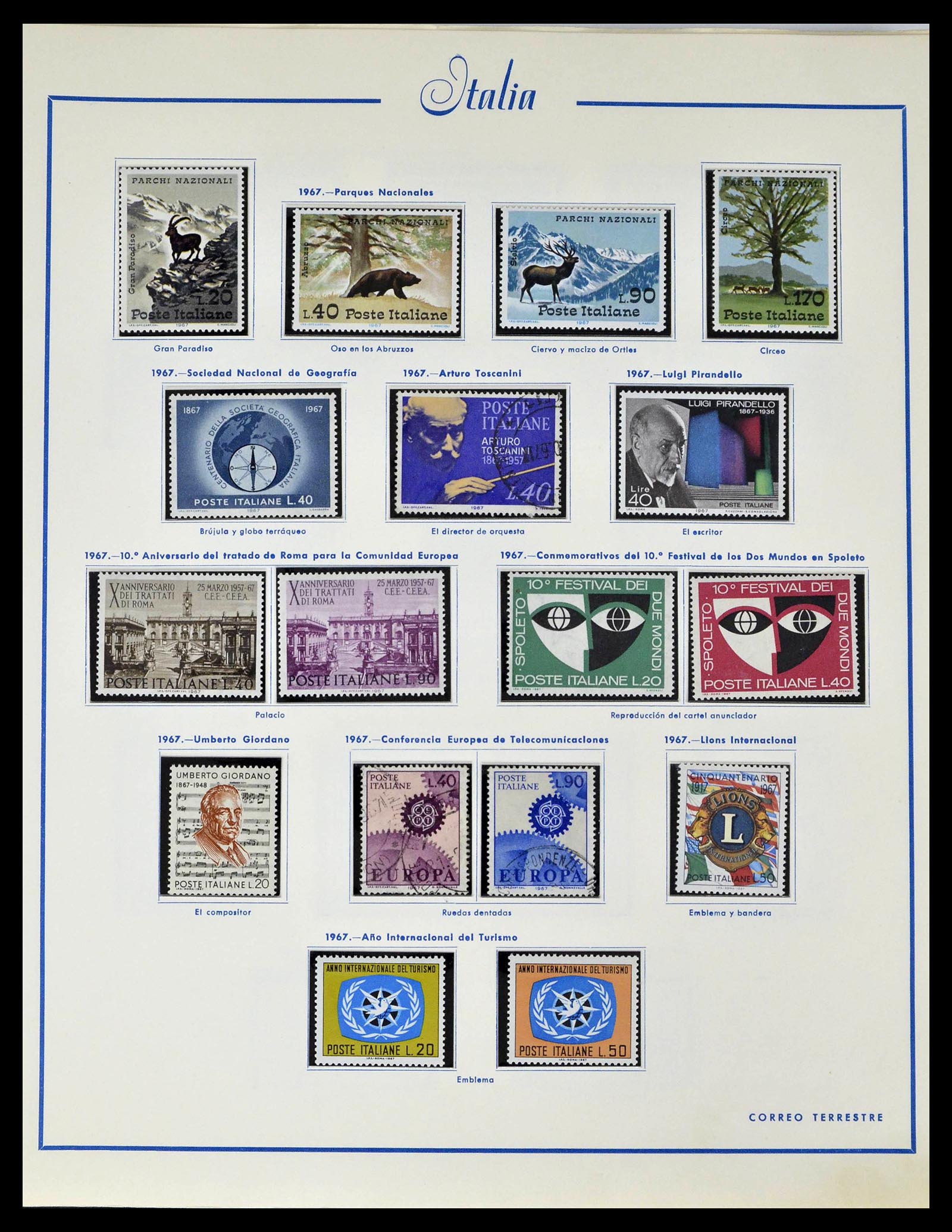 39242 0058 - Stamp collection 39242 Italy 1862-1980.