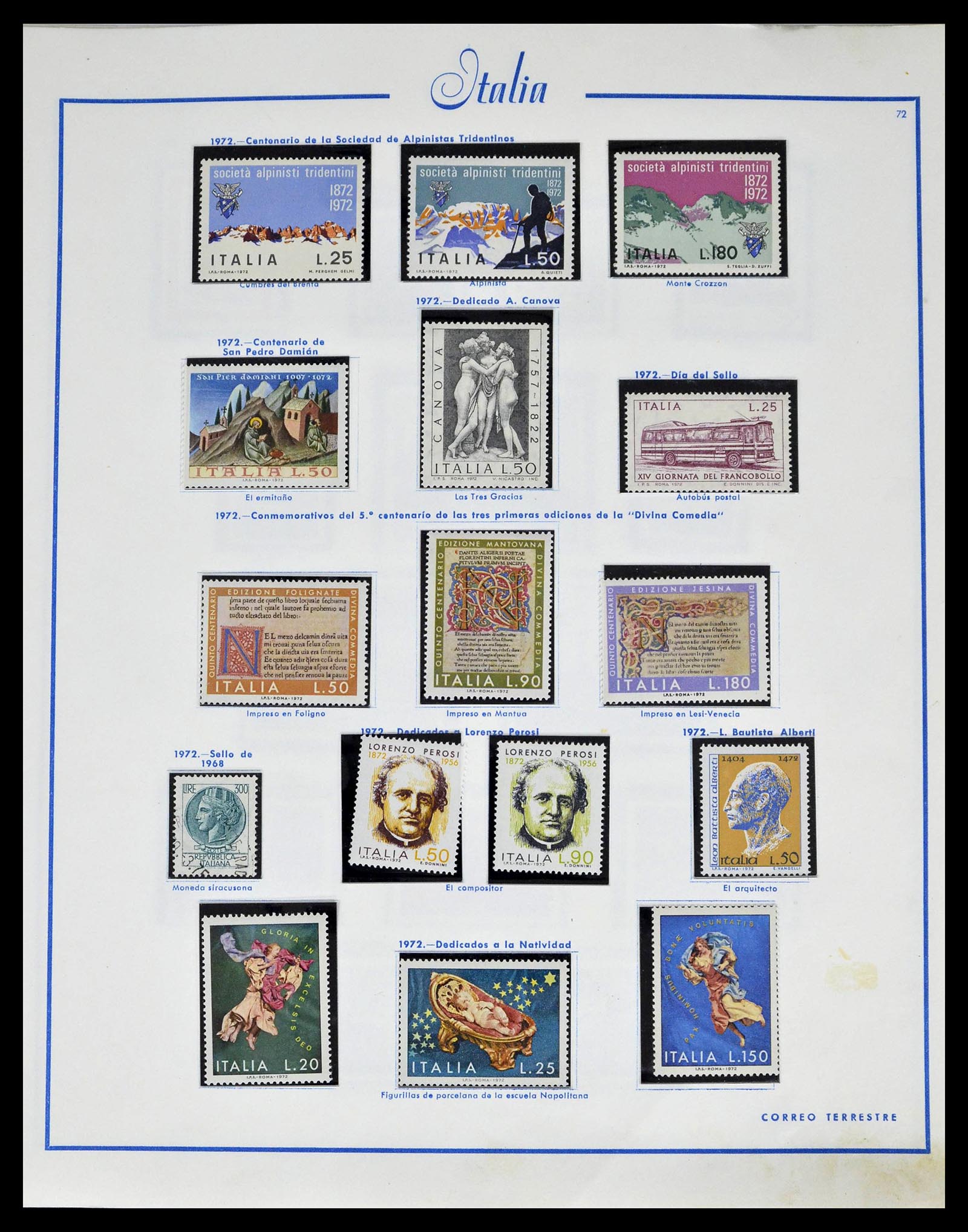 39242 0068 - Stamp collection 39242 Italy 1862-1980.