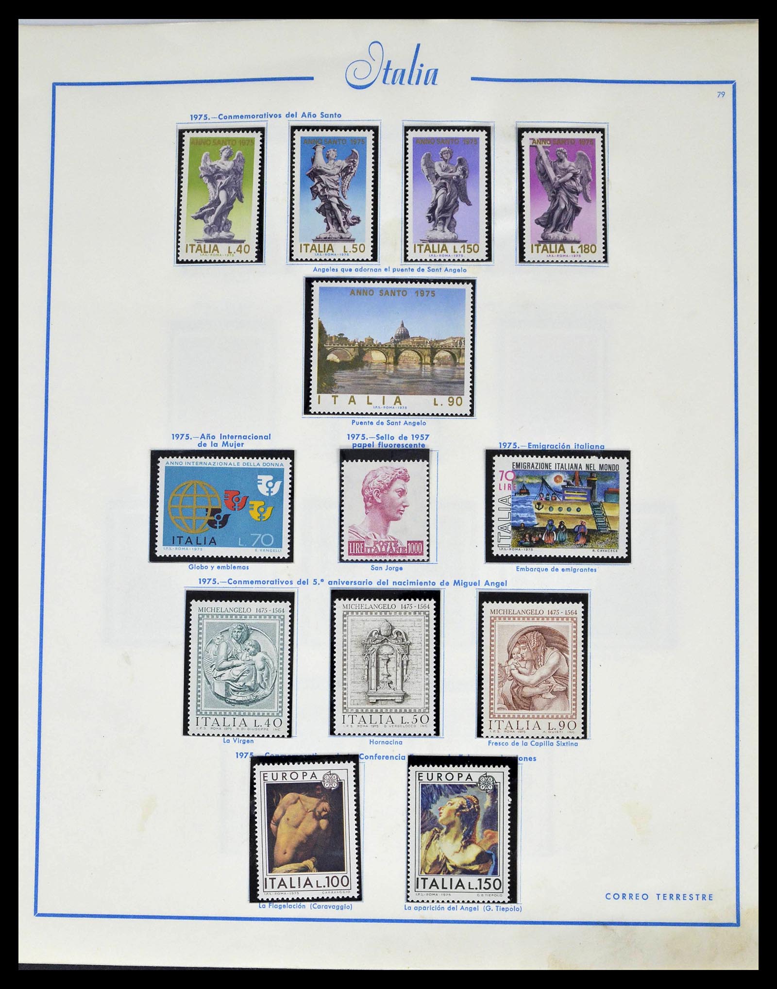 39242 0075 - Stamp collection 39242 Italy 1862-1980.