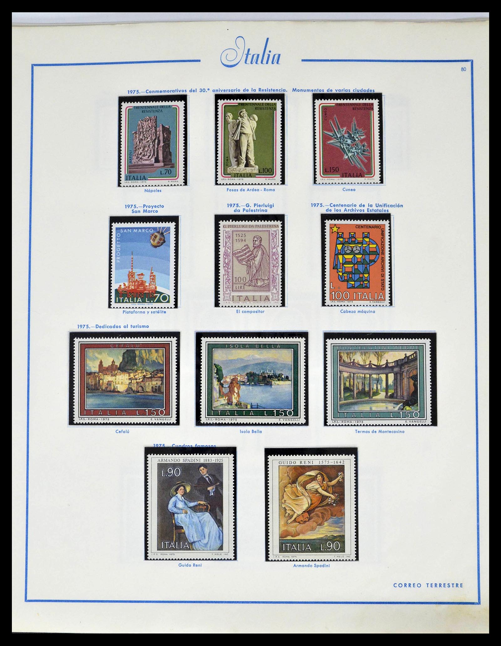 39242 0076 - Stamp collection 39242 Italy 1862-1980.