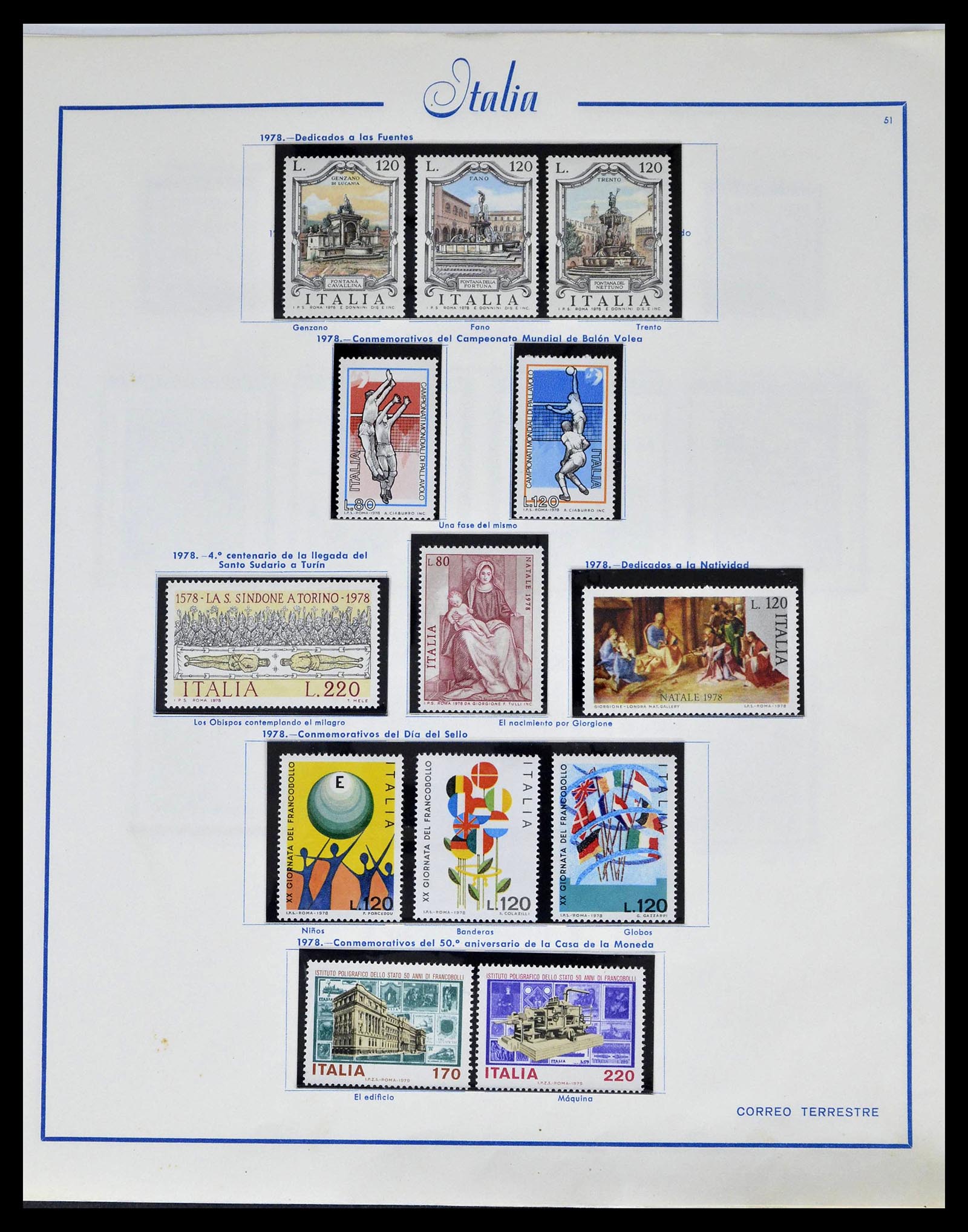 39242 0086 - Stamp collection 39242 Italy 1862-1980.