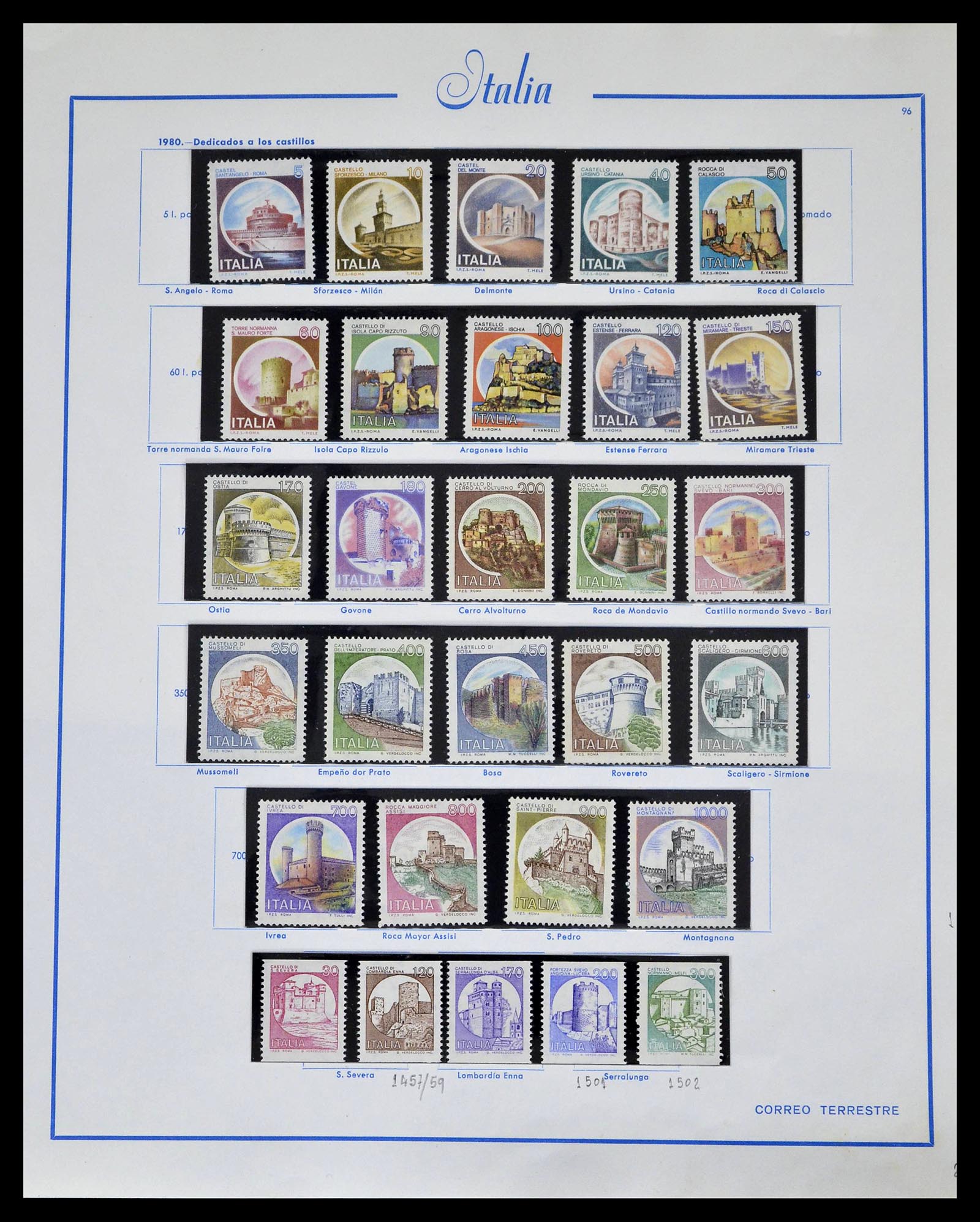 39242 0092 - Stamp collection 39242 Italy 1862-1980.