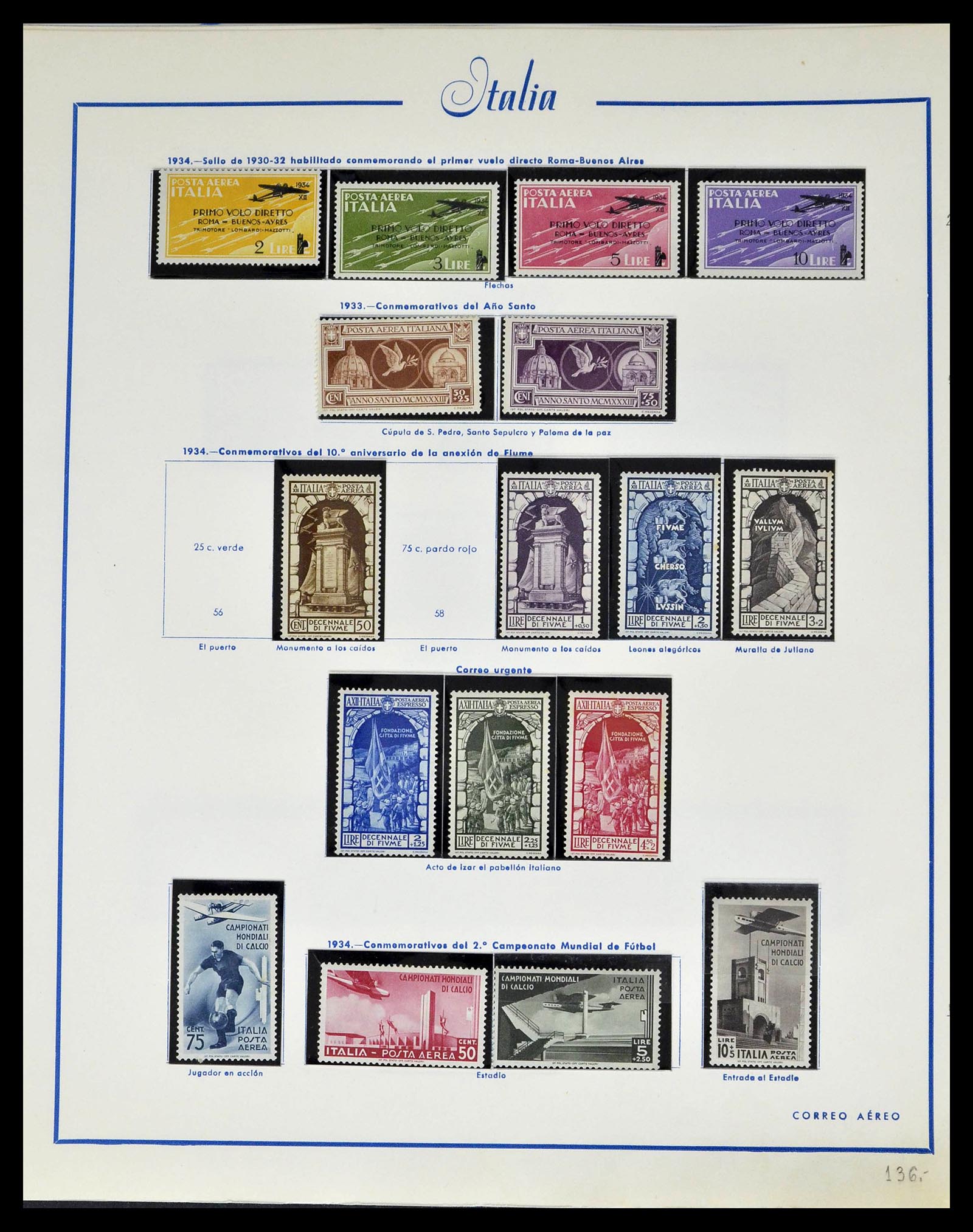39242 0097 - Stamp collection 39242 Italy 1862-1980.