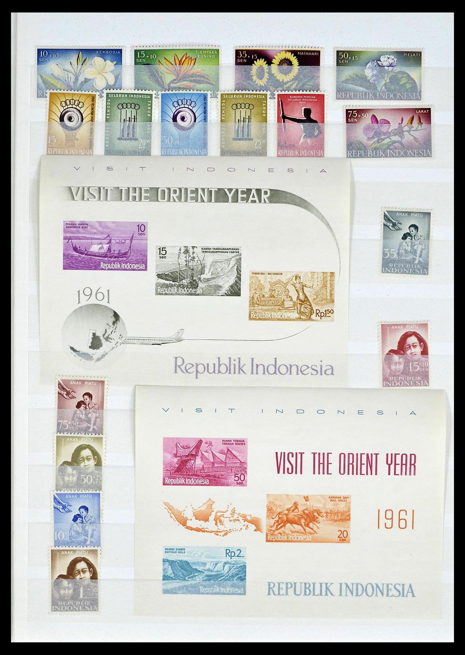 39244 0006 - Stamp collection 39244 Indonesia 1950-2003.