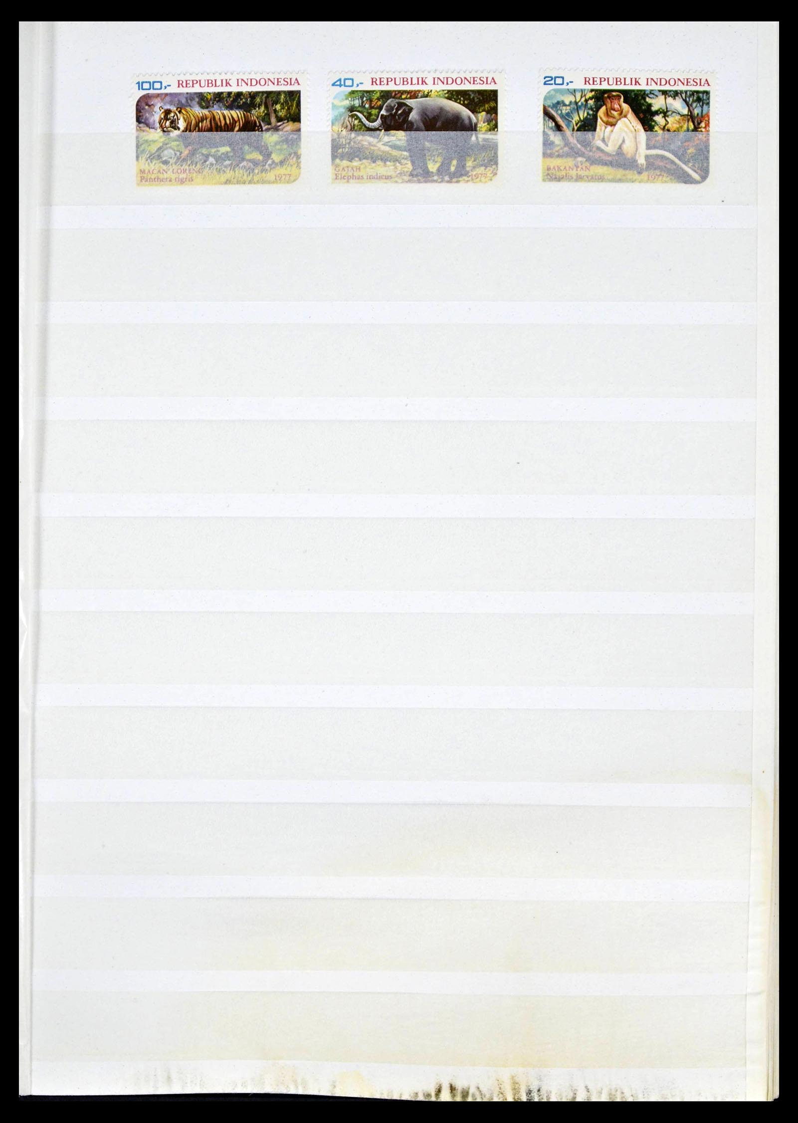 39244 0024 - Postzegelverzameling 39244 Indonesië 1950-2003.