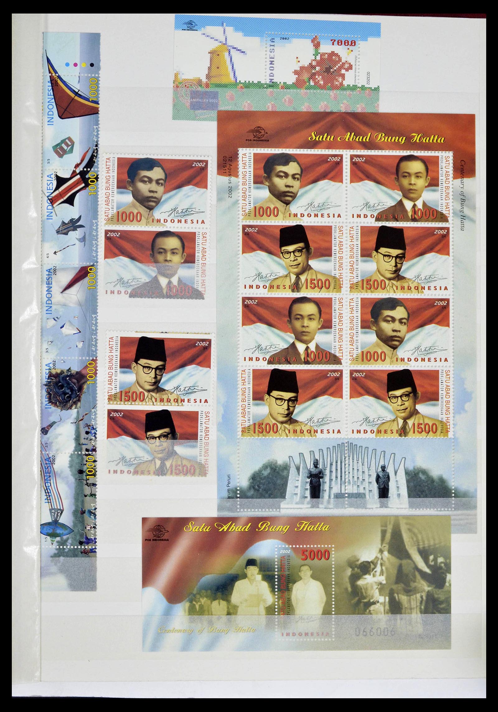 39244 0082 - Postzegelverzameling 39244 Indonesië 1950-2003.