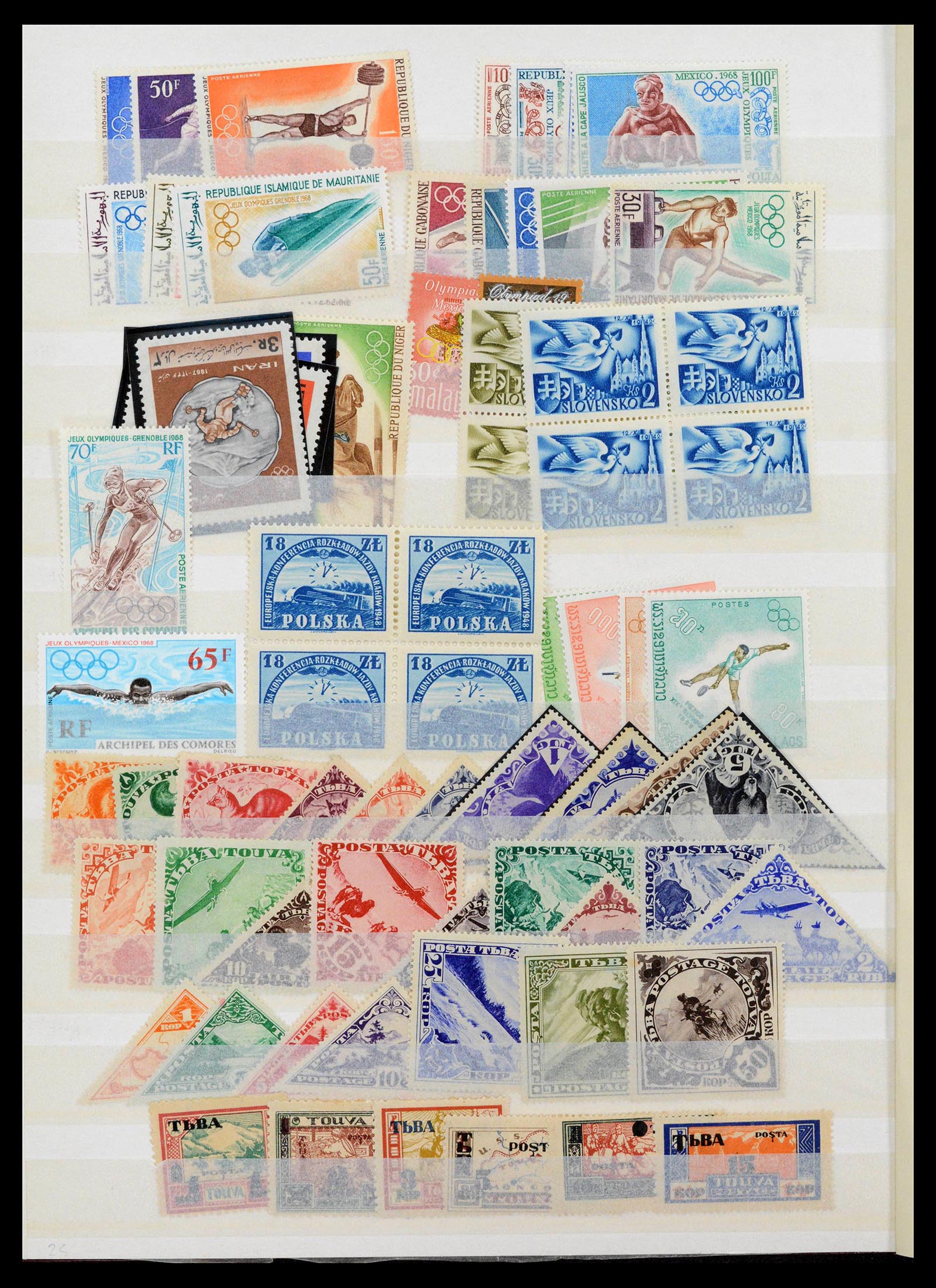 39248 0016 - Stamp collection 39248 TAAF MNH and MH.