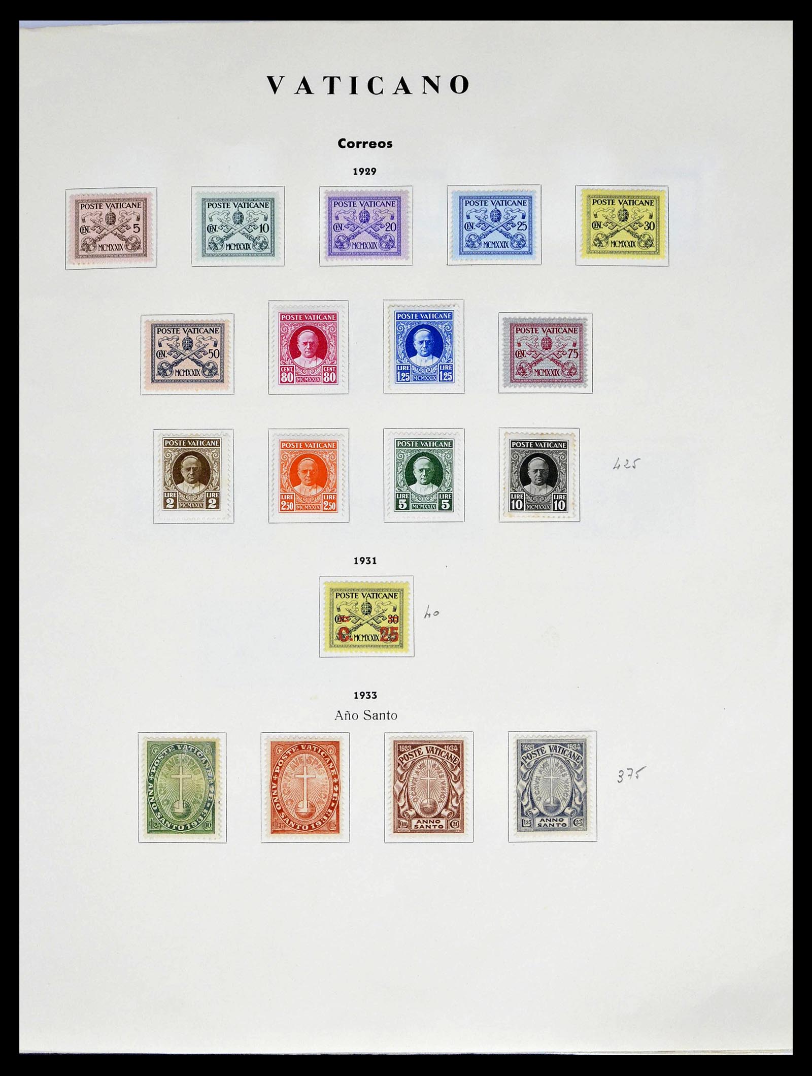 39249 0002 - Stamp collection 39249 Vatican 1852-1986.