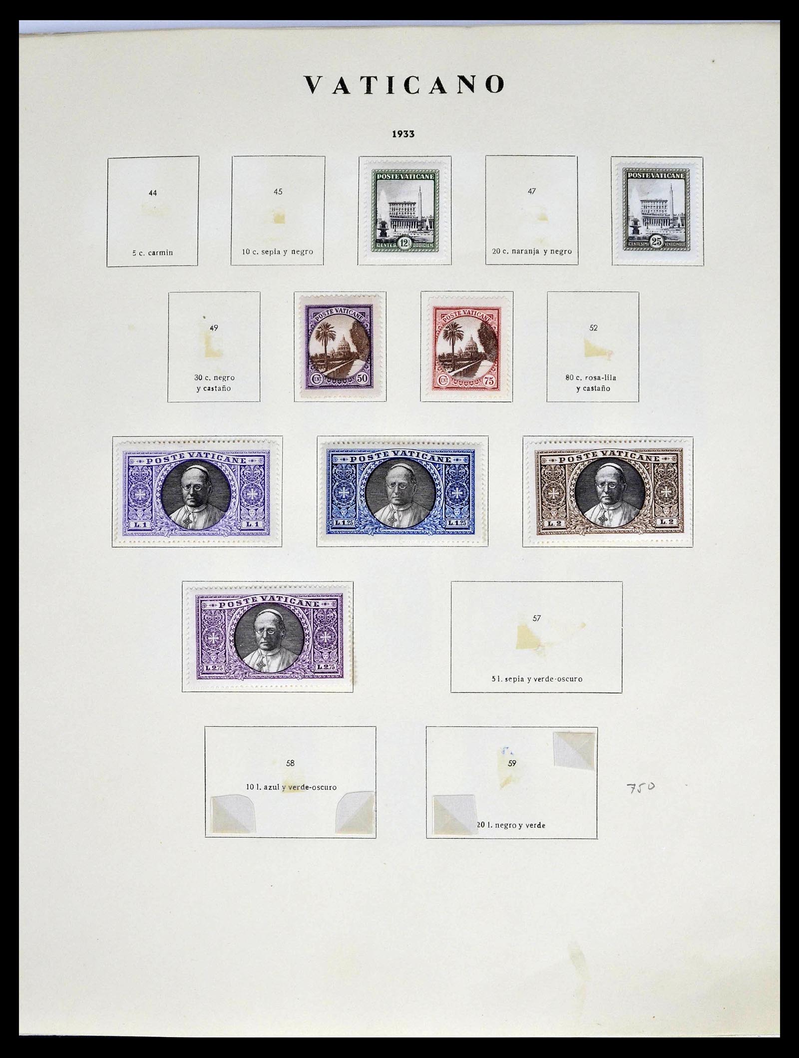 39249 0003 - Stamp collection 39249 Vatican 1852-1986.