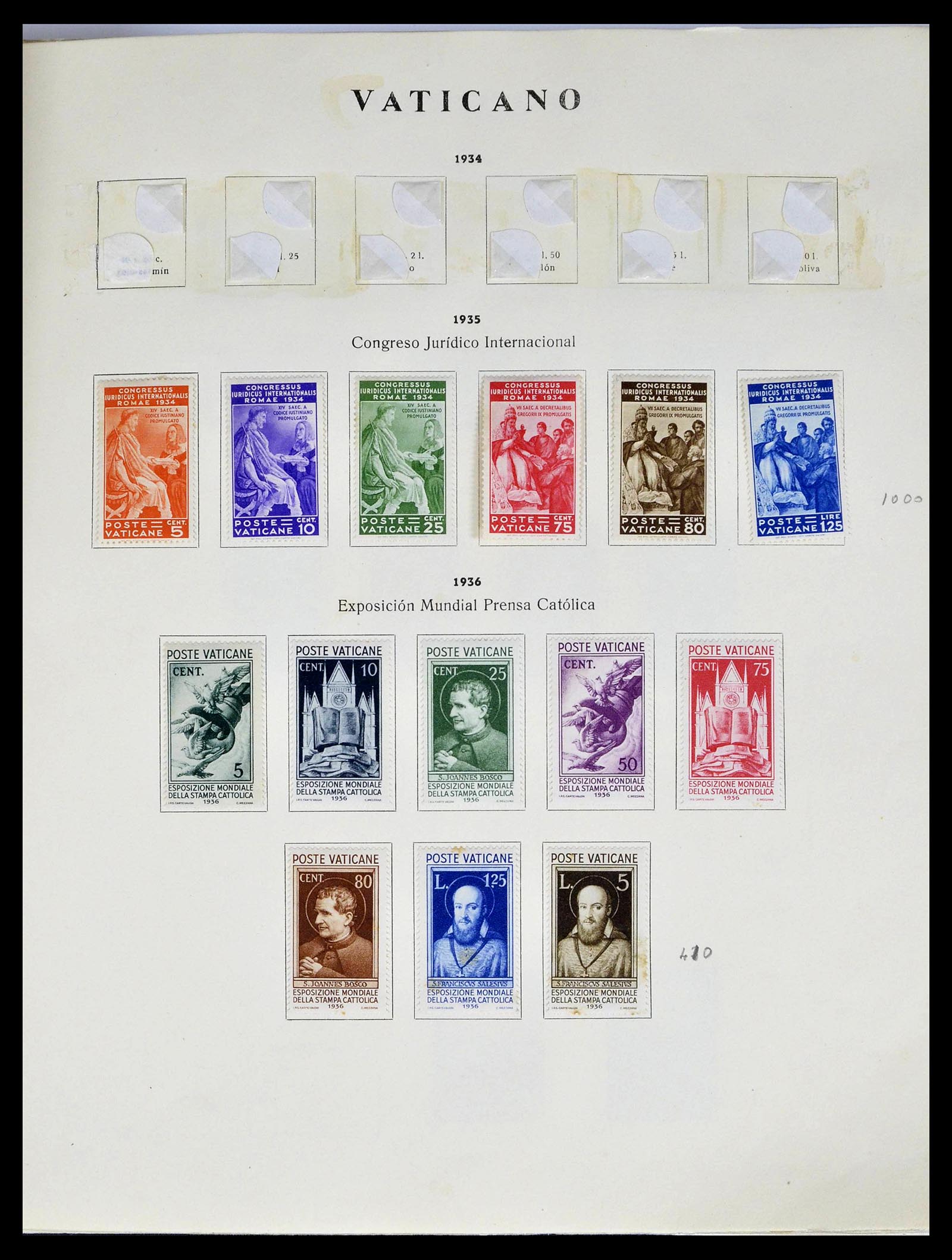 39249 0004 - Stamp collection 39249 Vatican 1852-1986.