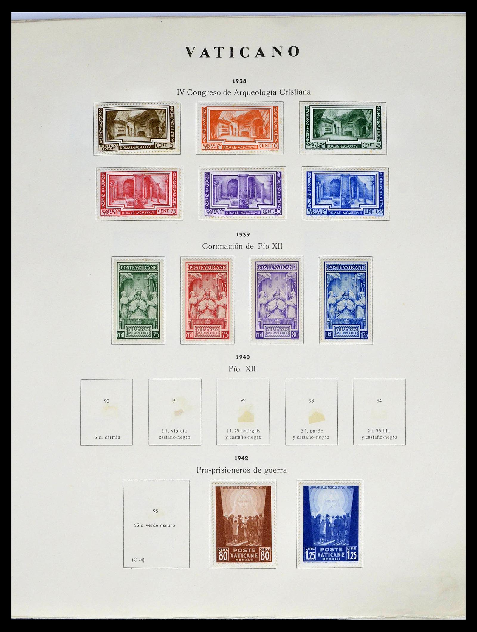 39249 0005 - Stamp collection 39249 Vatican 1852-1986.
