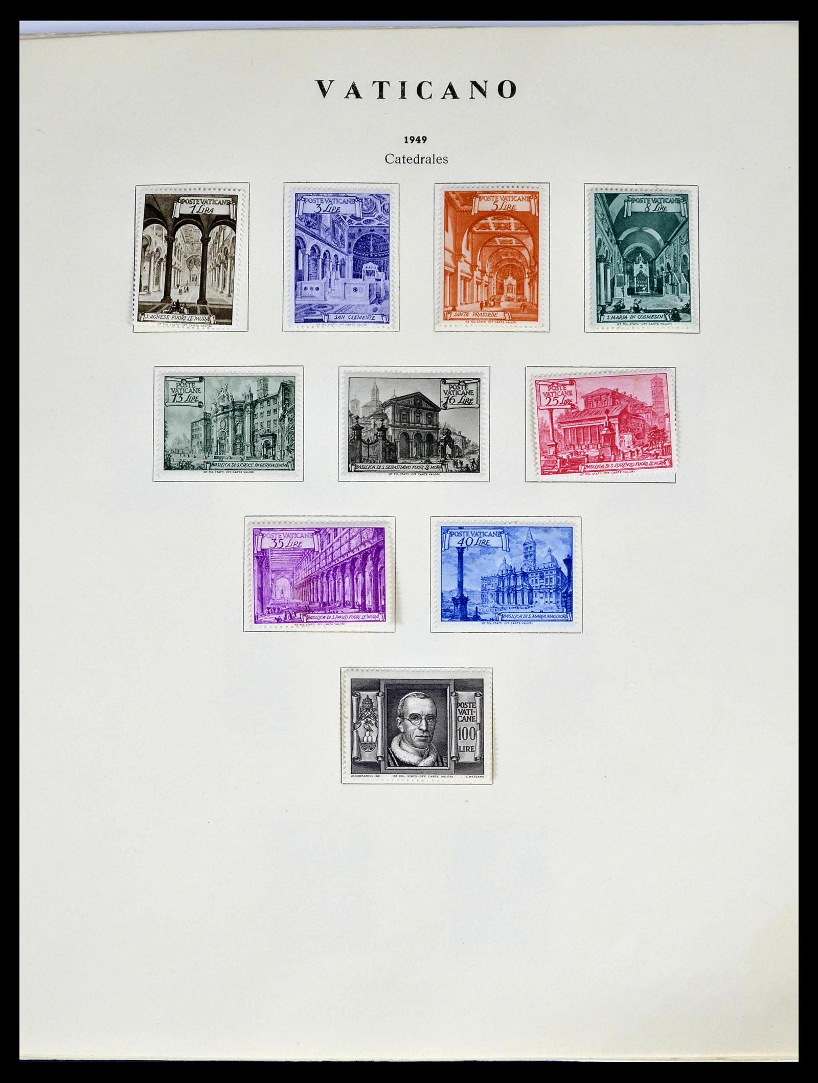 39249 0009 - Stamp collection 39249 Vatican 1852-1986.