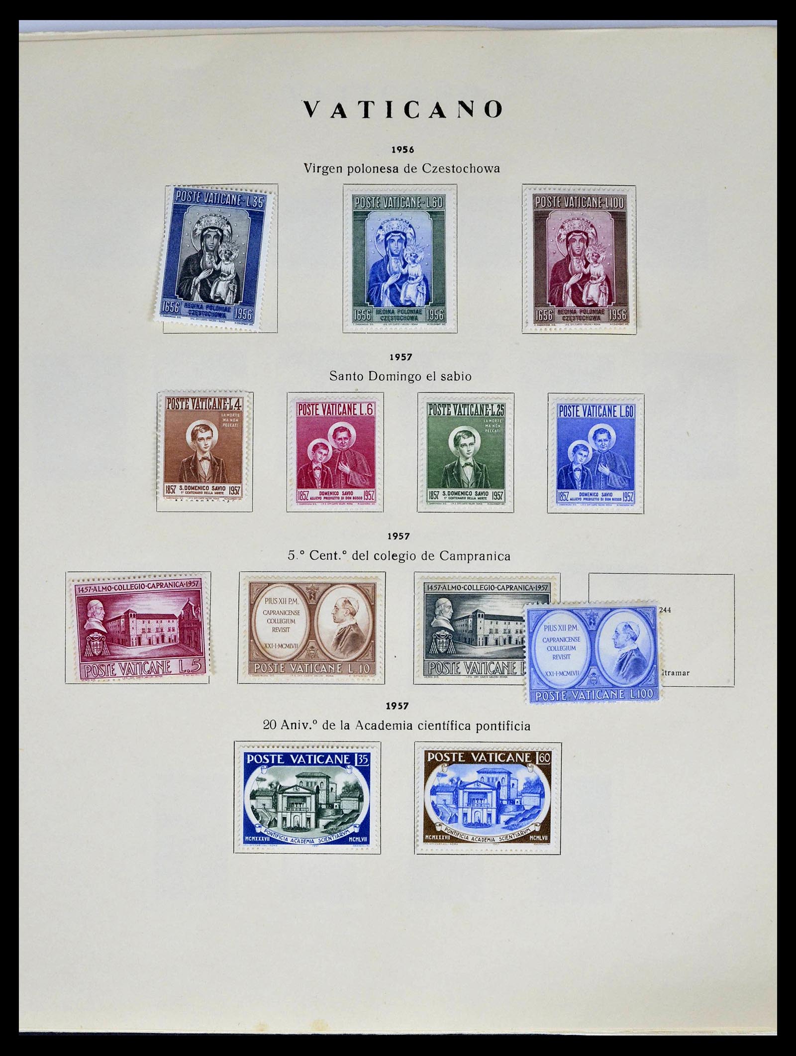 39249 0016 - Stamp collection 39249 Vatican 1852-1986.
