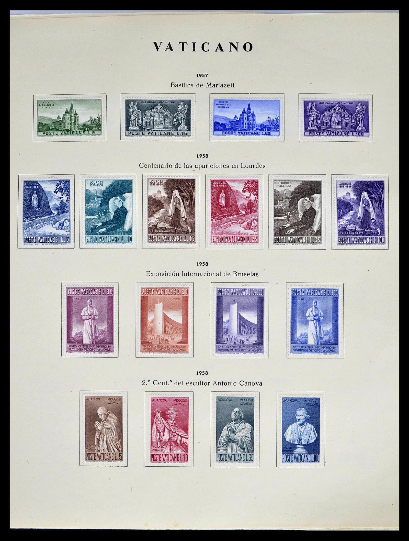 39249 0017 - Stamp collection 39249 Vatican 1852-1986.