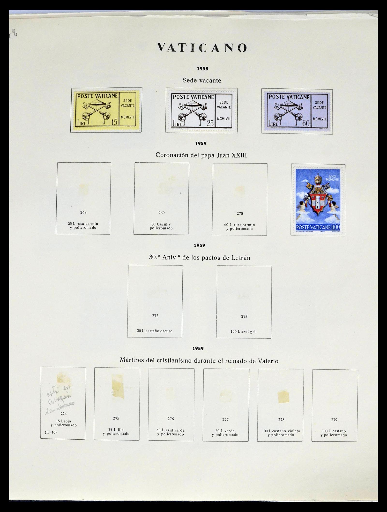 39249 0018 - Stamp collection 39249 Vatican 1852-1986.