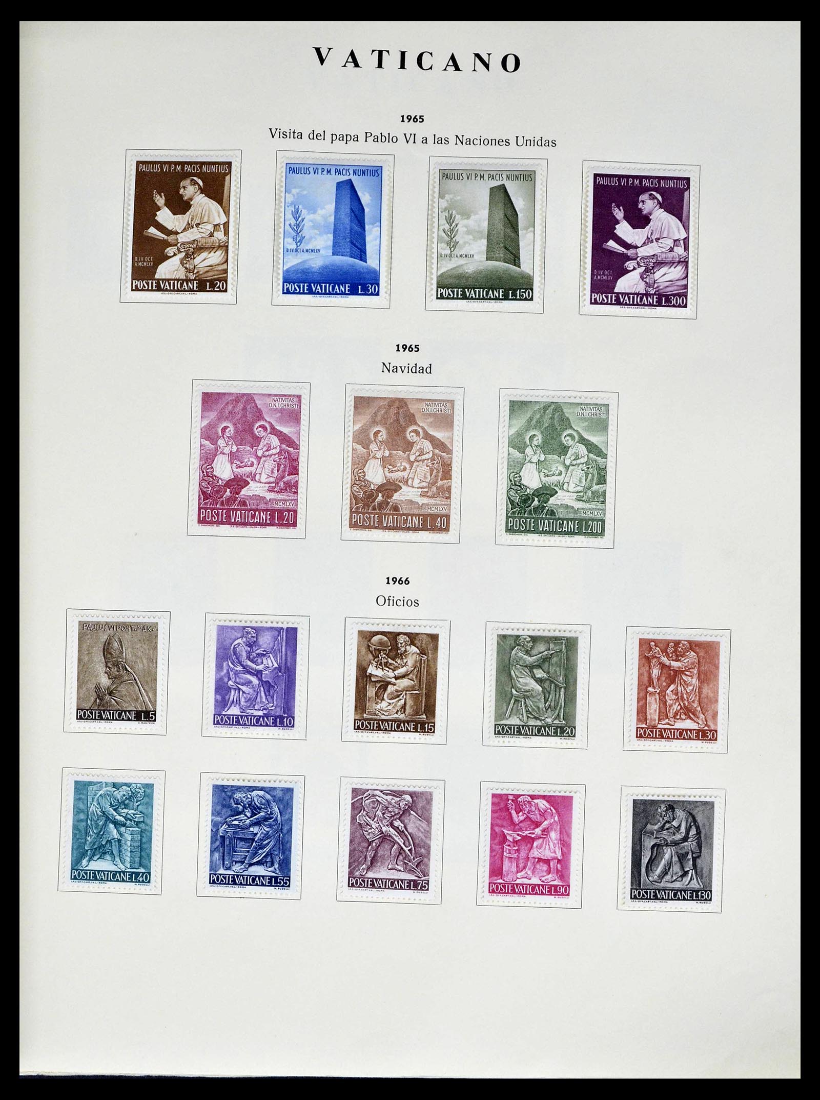 39249 0031 - Stamp collection 39249 Vatican 1852-1986.