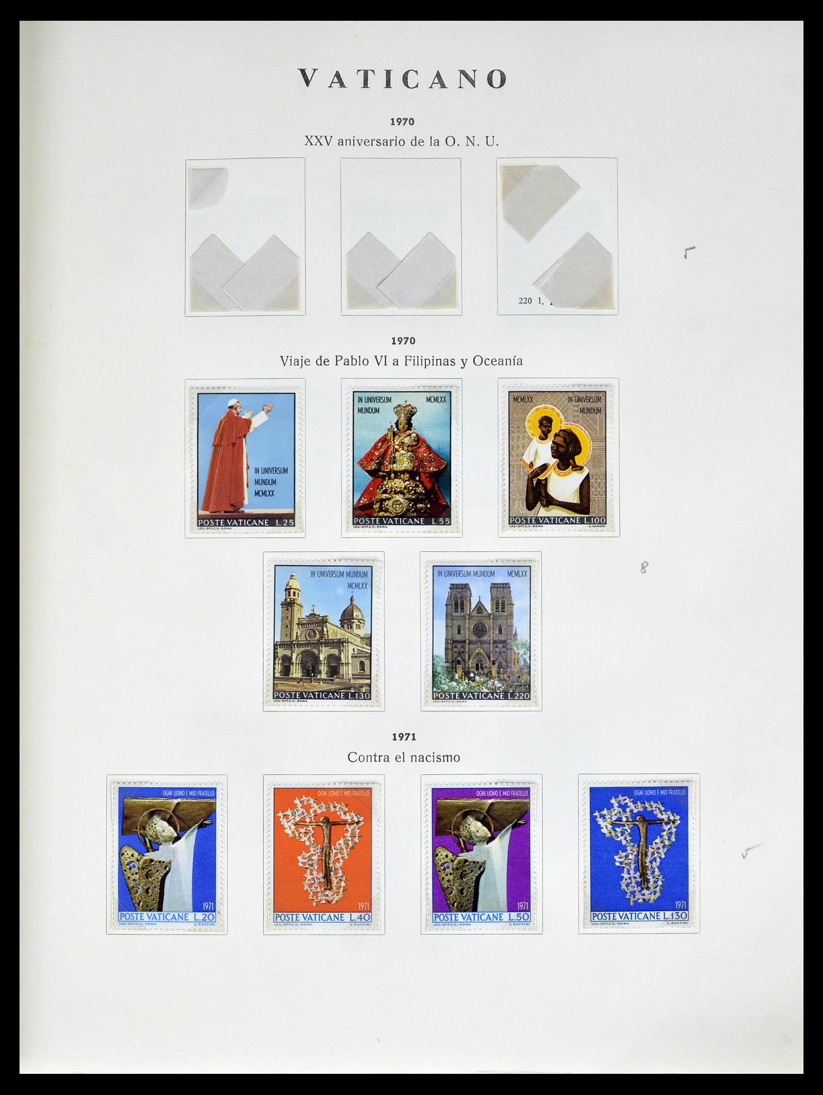 39249 0037 - Postzegelverzameling 39249 Vaticaan 1852-1986.