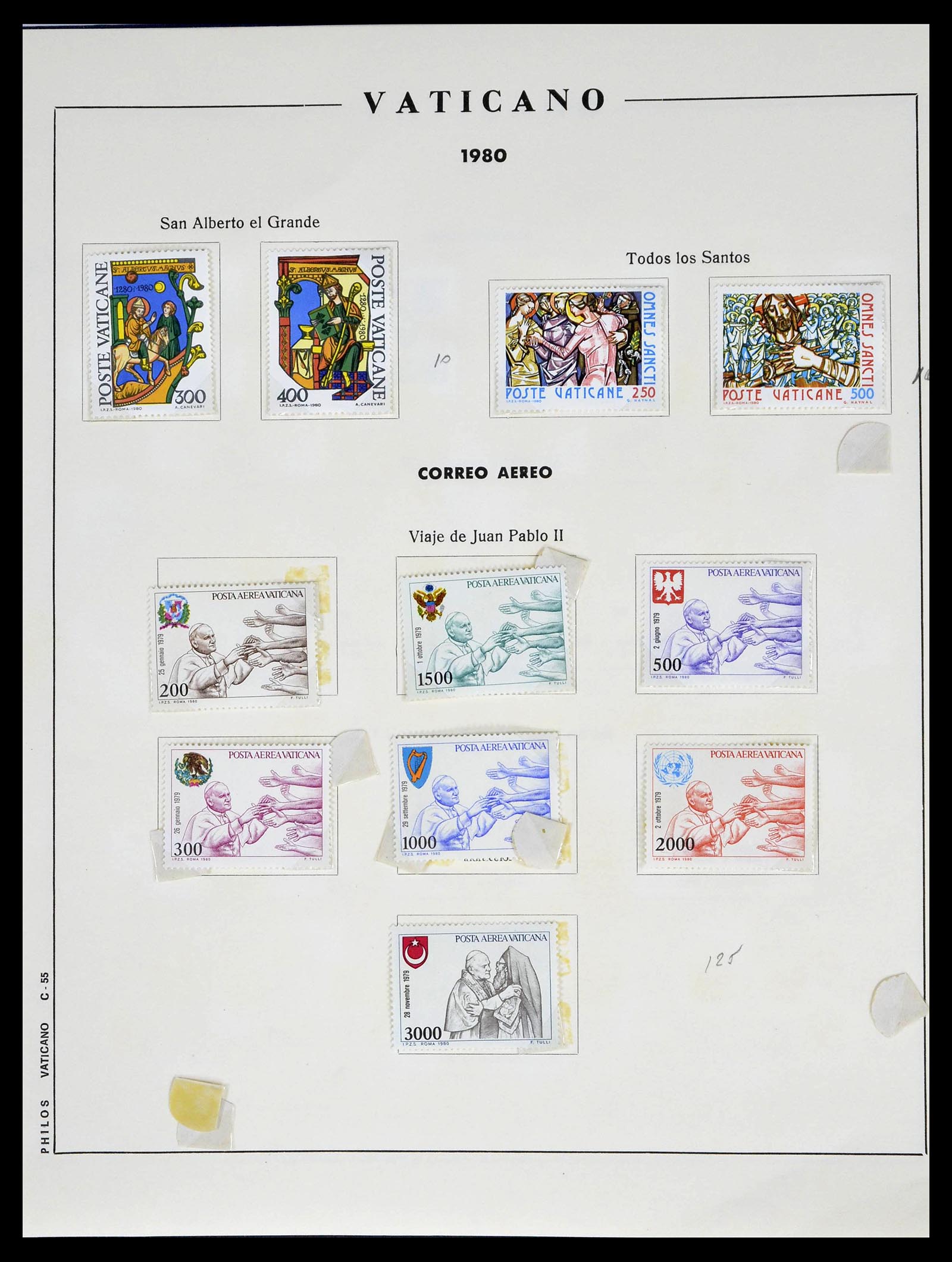 39249 0048 - Postzegelverzameling 39249 Vaticaan 1852-1986.