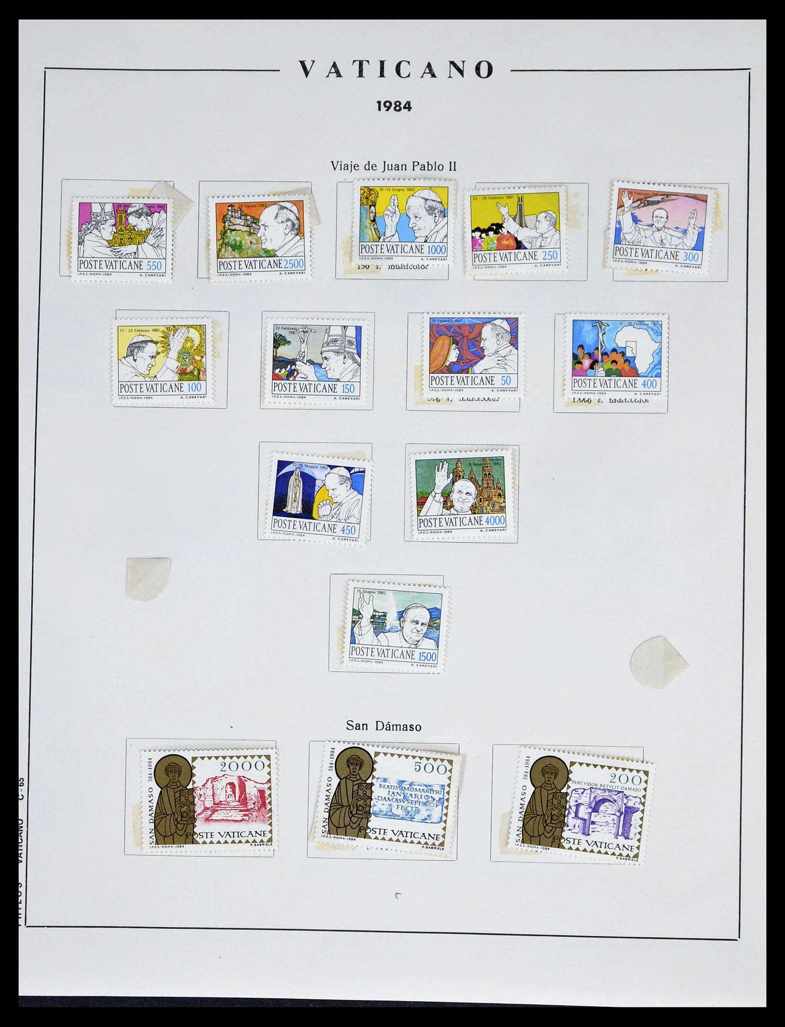 39249 0058 - Postzegelverzameling 39249 Vaticaan 1852-1986.