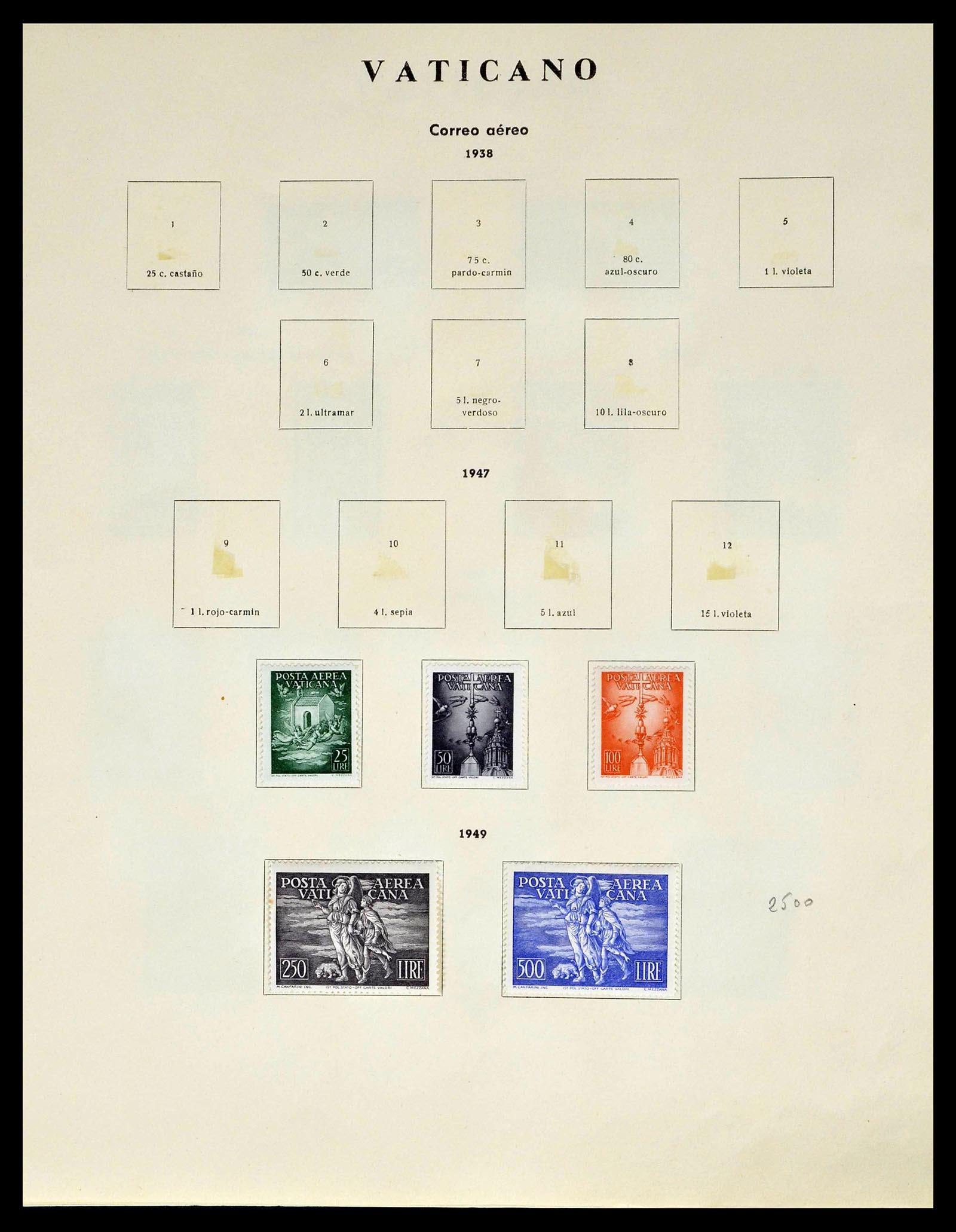 39249 0064 - Postzegelverzameling 39249 Vaticaan 1852-1986.