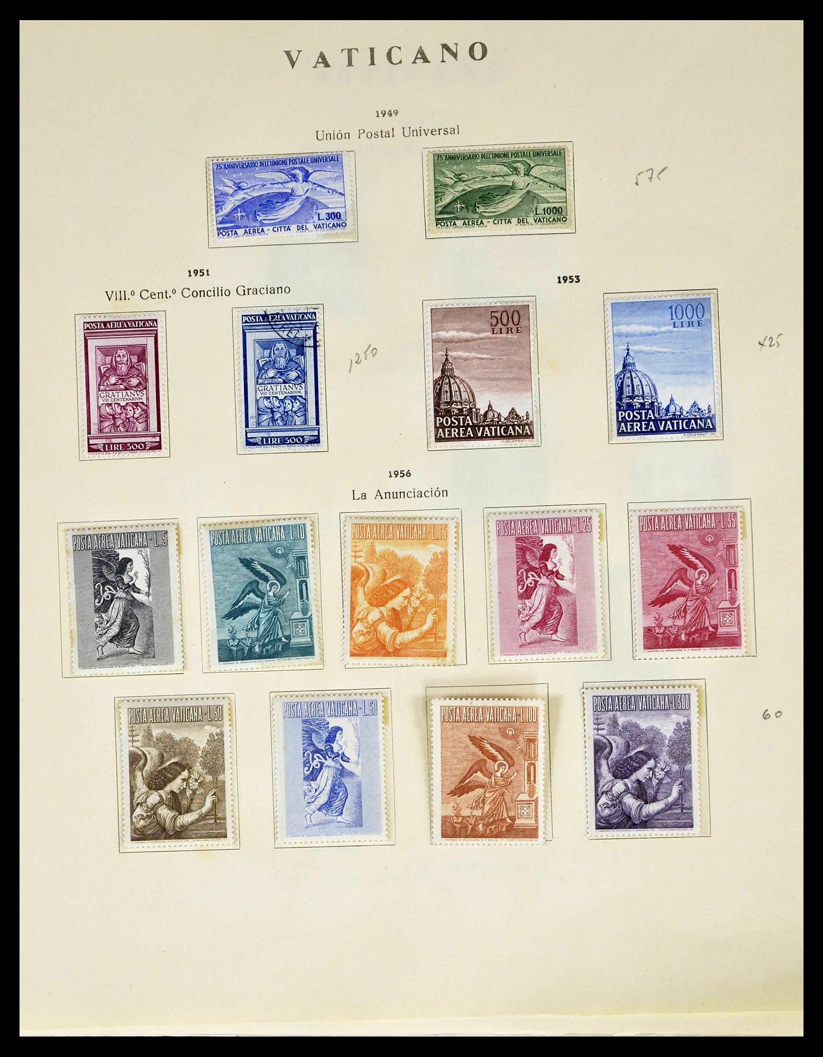 39249 0065 - Postzegelverzameling 39249 Vaticaan 1852-1986.