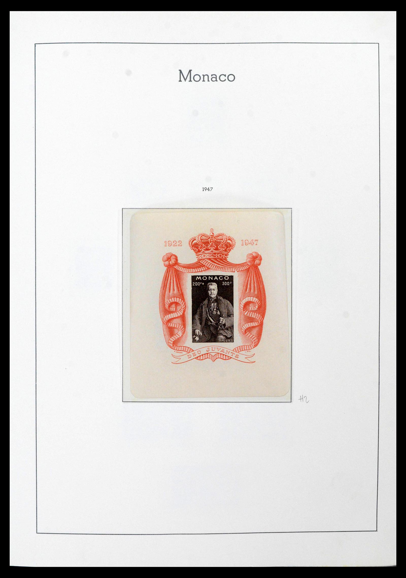 39250 0032 - Postzegelverzameling 39250 Monaco 1885-1995.