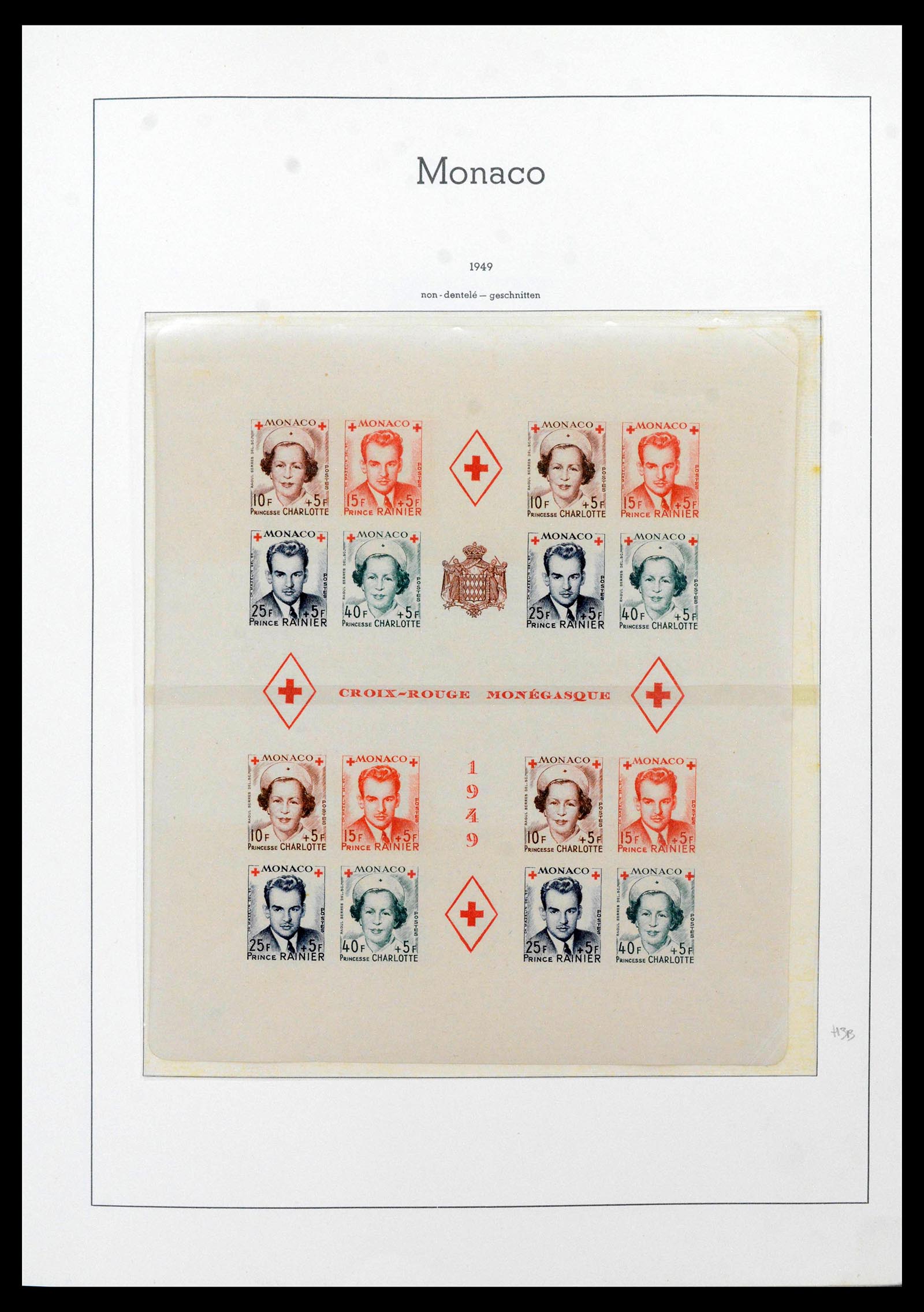 39250 0040 - Postzegelverzameling 39250 Monaco 1885-1995.
