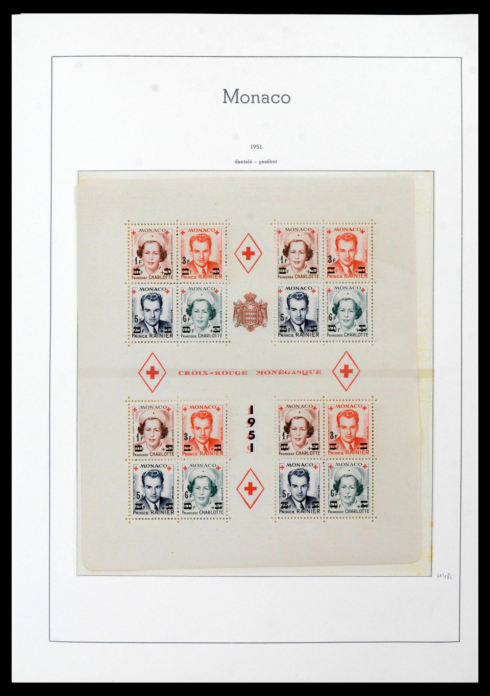 39250 0045 - Postzegelverzameling 39250 Monaco 1885-1995.