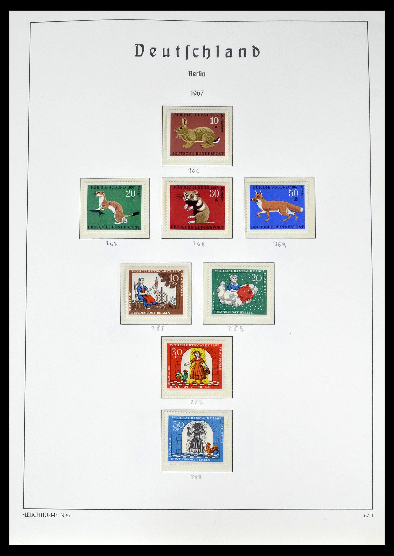 39251 0026 - Postzegelverzameling 39251 Berlijn 1948-1990.