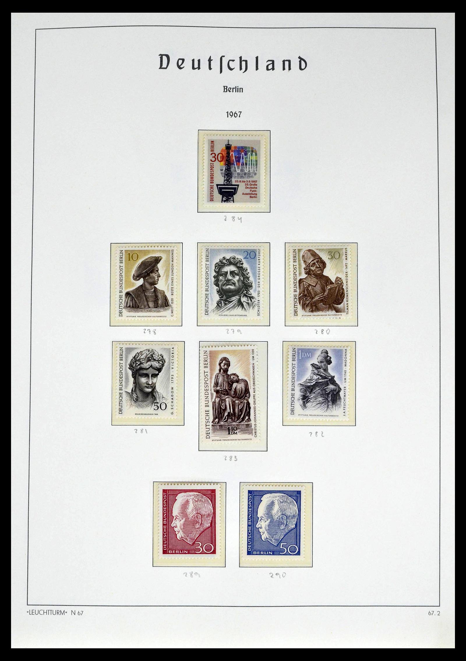 39251 0027 - Postzegelverzameling 39251 Berlijn 1948-1990.