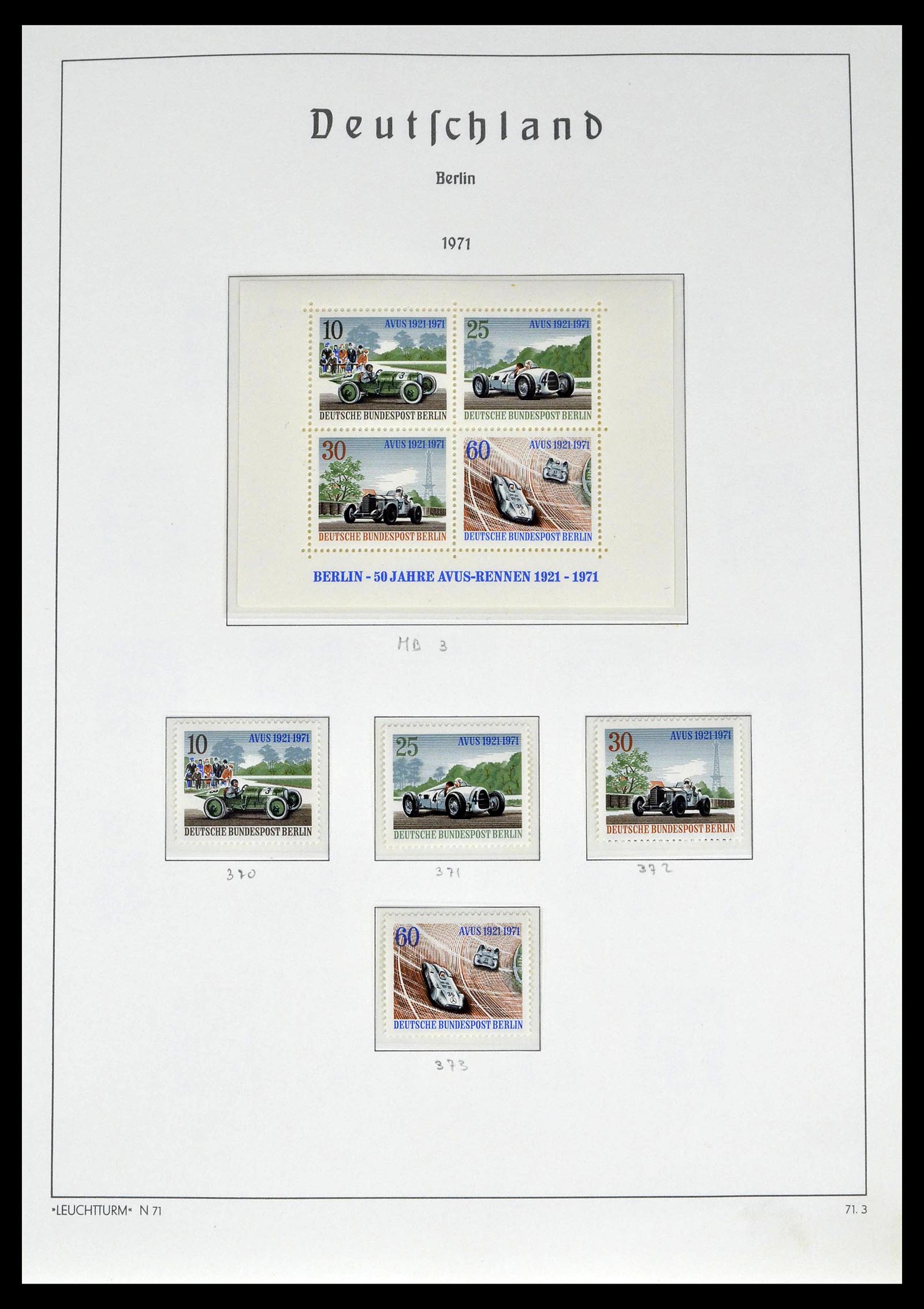 39251 0036 - Postzegelverzameling 39251 Berlijn 1948-1990.