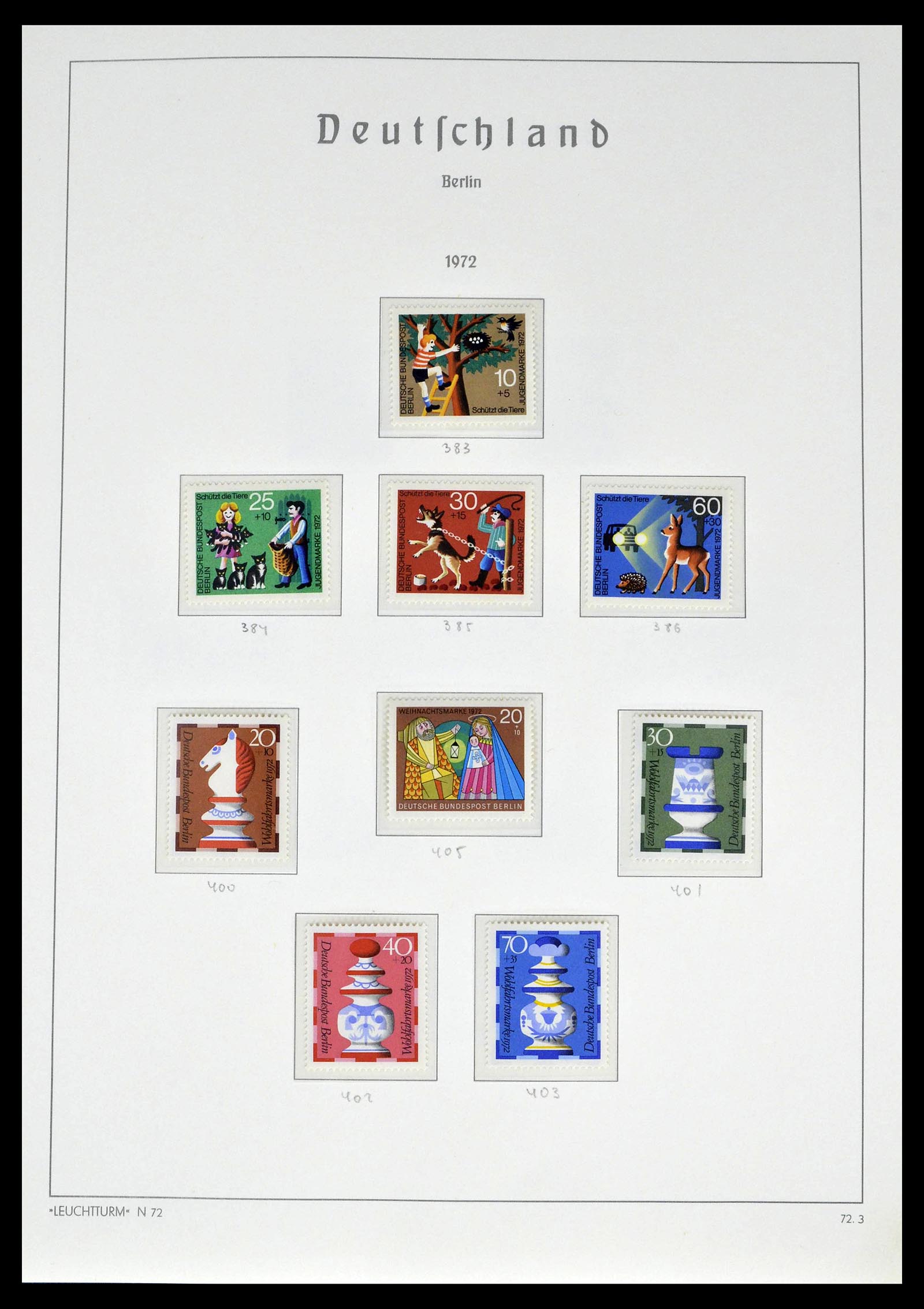 39251 0040 - Postzegelverzameling 39251 Berlijn 1948-1990.