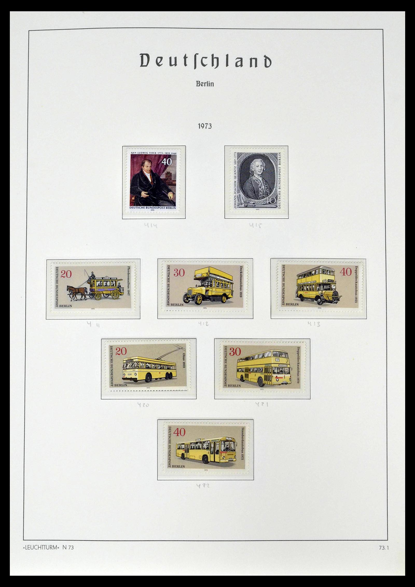 39251 0041 - Postzegelverzameling 39251 Berlijn 1948-1990.
